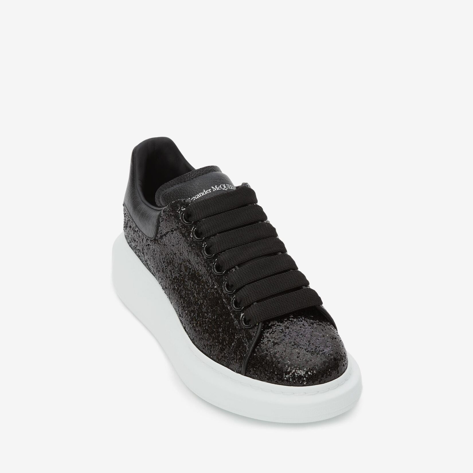 Alexander Mqueen Oversized Sneaker In Black - PerfectKickZ
