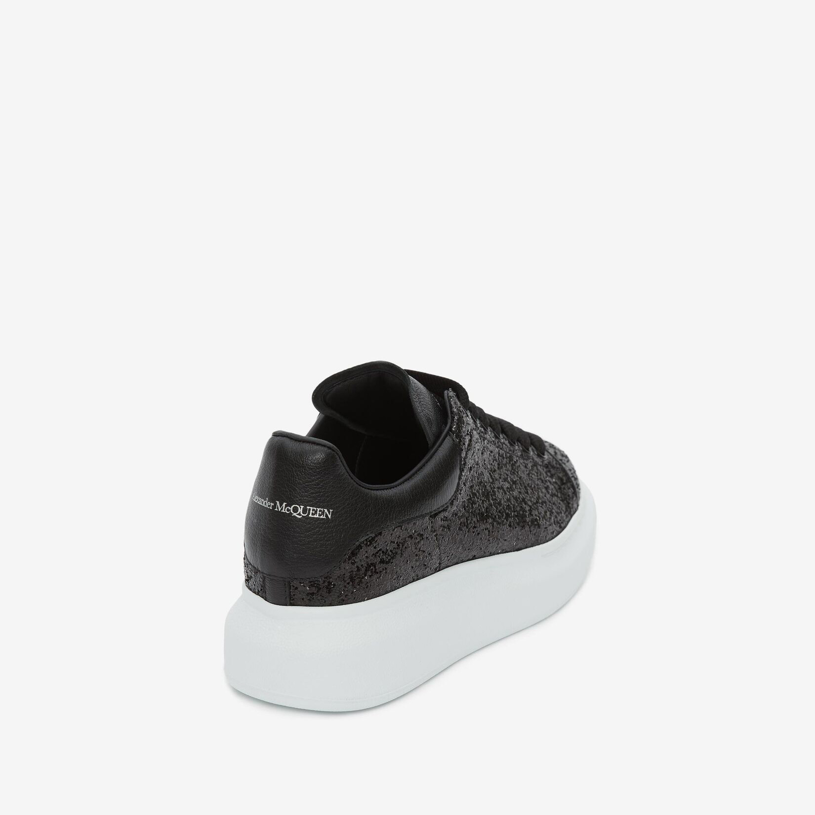 Alexander Mqueen Oversized Sneaker In Black - PerfectKickZ