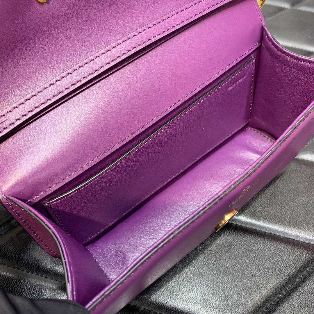 Valenti  Locò Small Shoulder Bag In Calfskin - PerfectKickZ