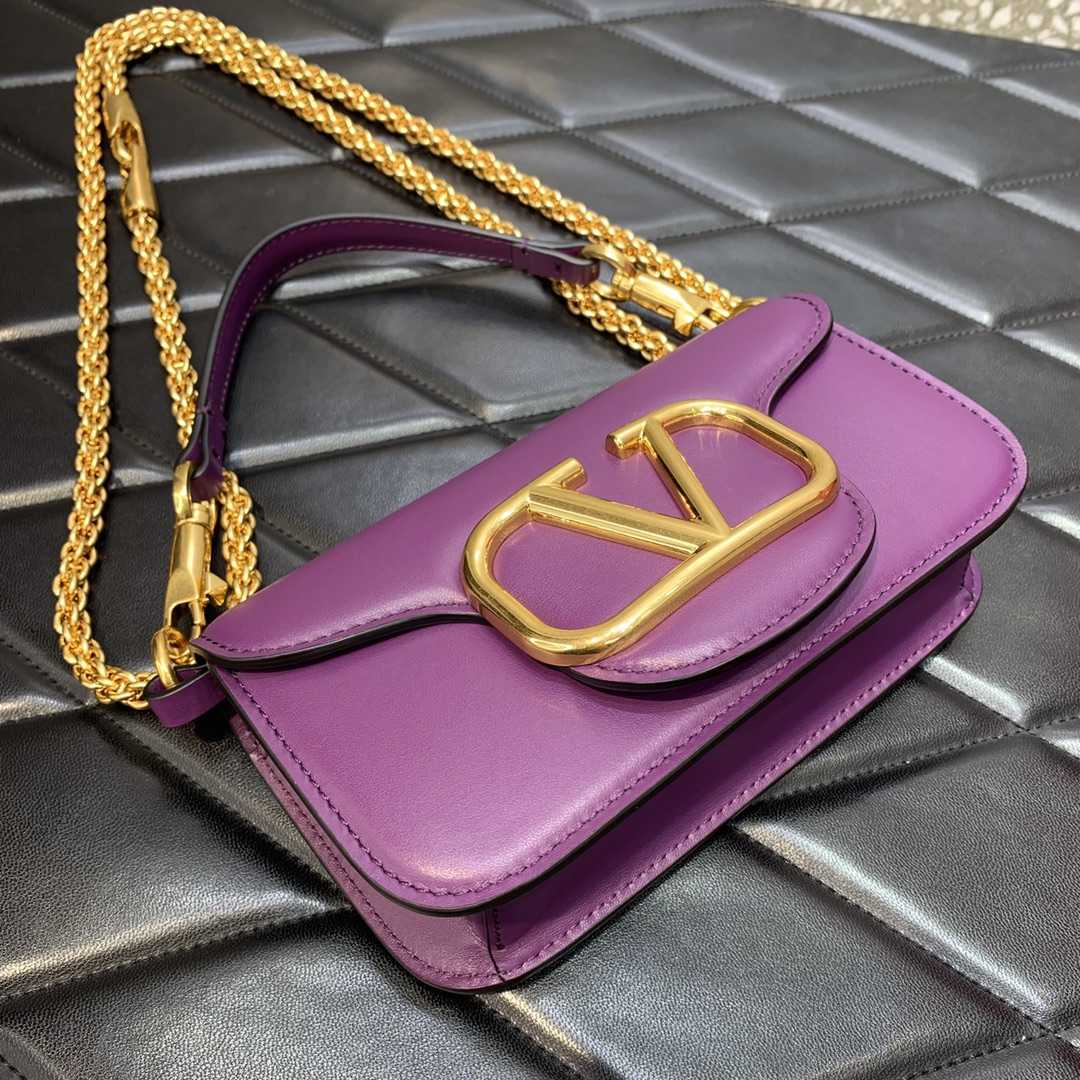 Valenti  Locò Small Shoulder Bag In Calfskin - PerfectKickZ