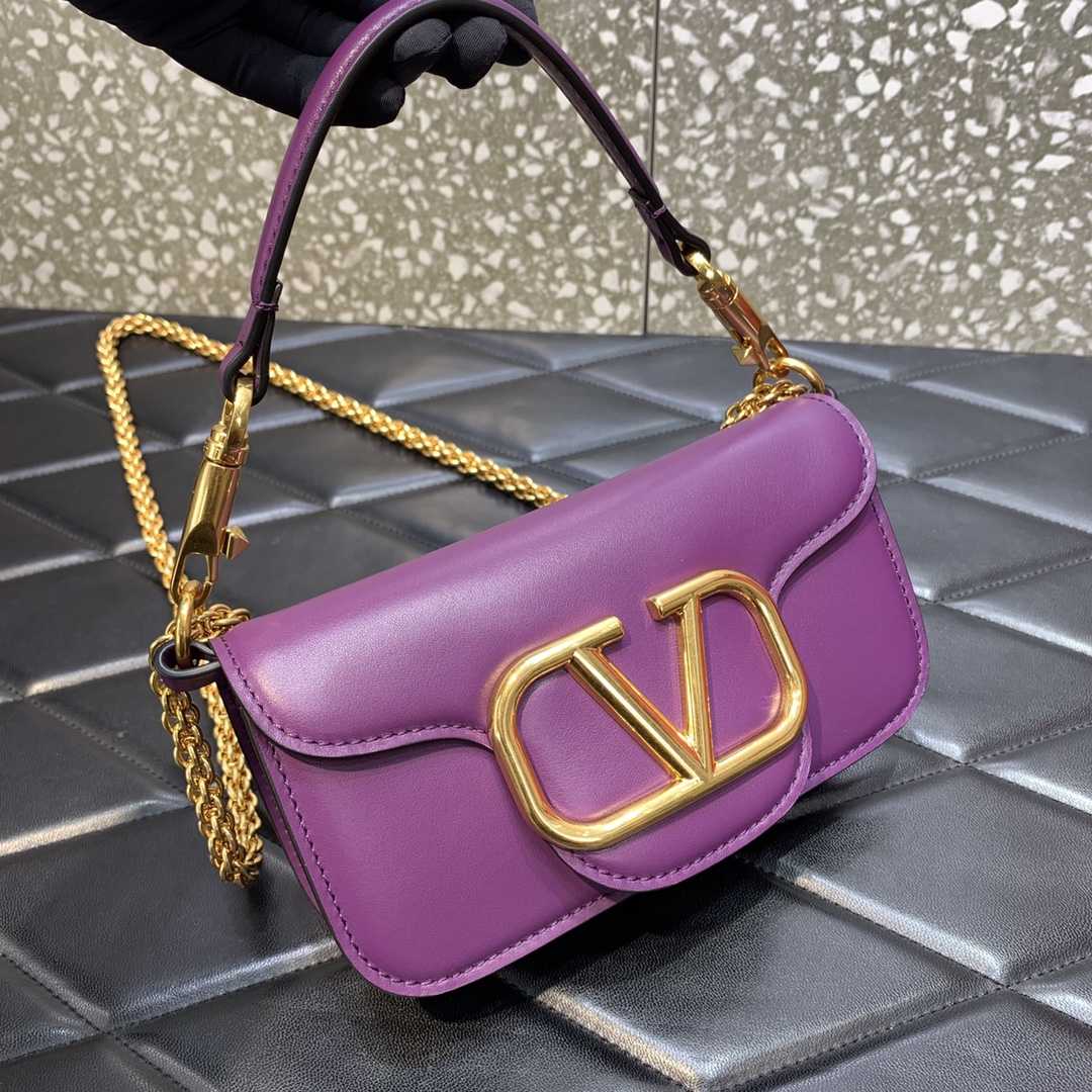 Valenti  Locò Small Shoulder Bag In Calfskin - PerfectKickZ