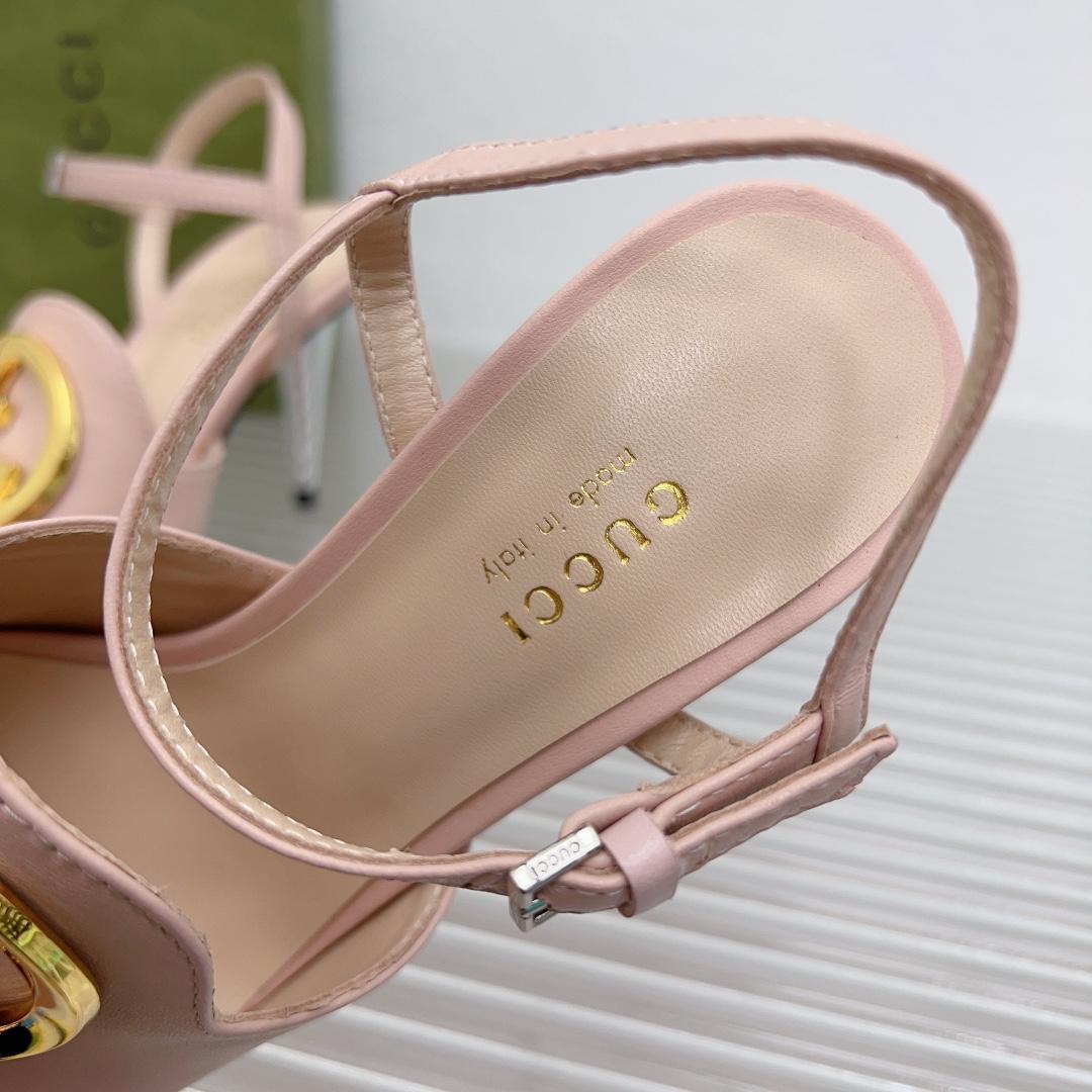 Gucci Blondie Heeled Sandal - PerfectKickZ