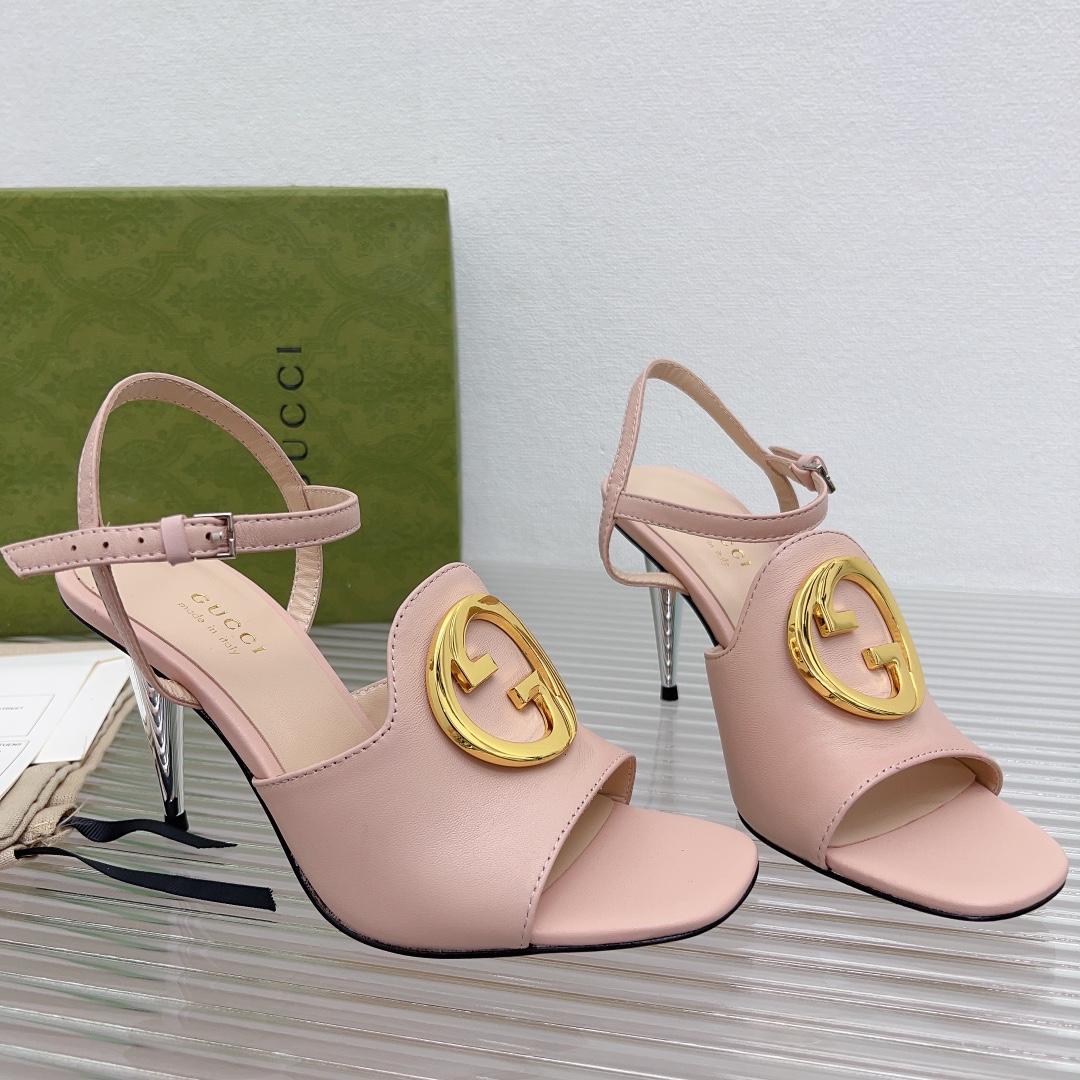 Gucci Blondie Heeled Sandal - PerfectKickZ