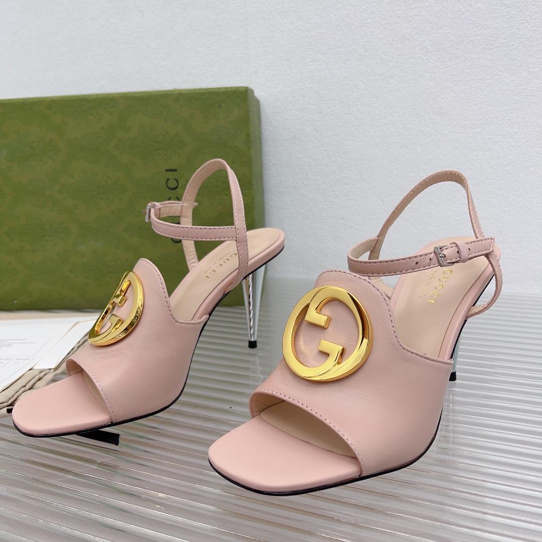 Gucci Blondie Heeled Sandal - PerfectKickZ