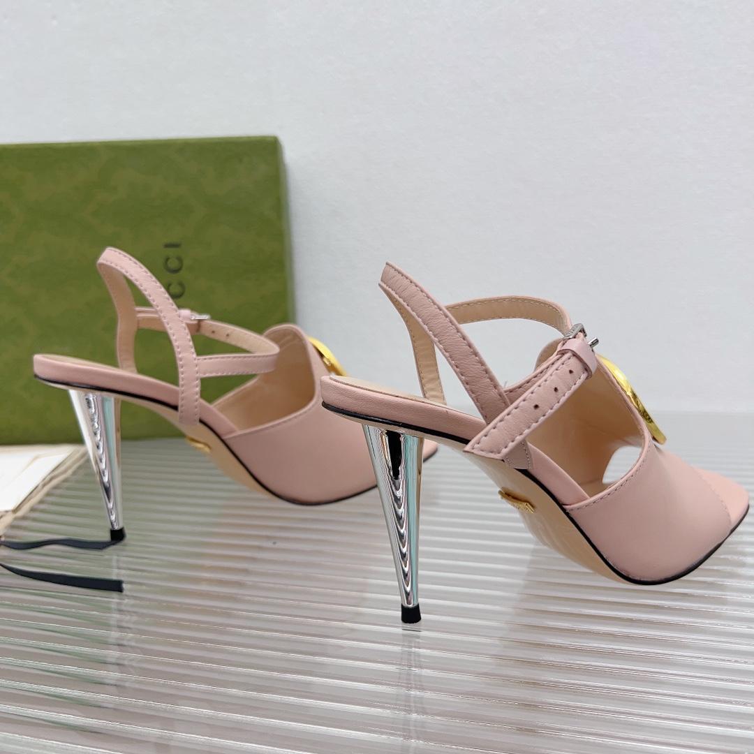 Gucci Blondie Heeled Sandal - PerfectKickZ