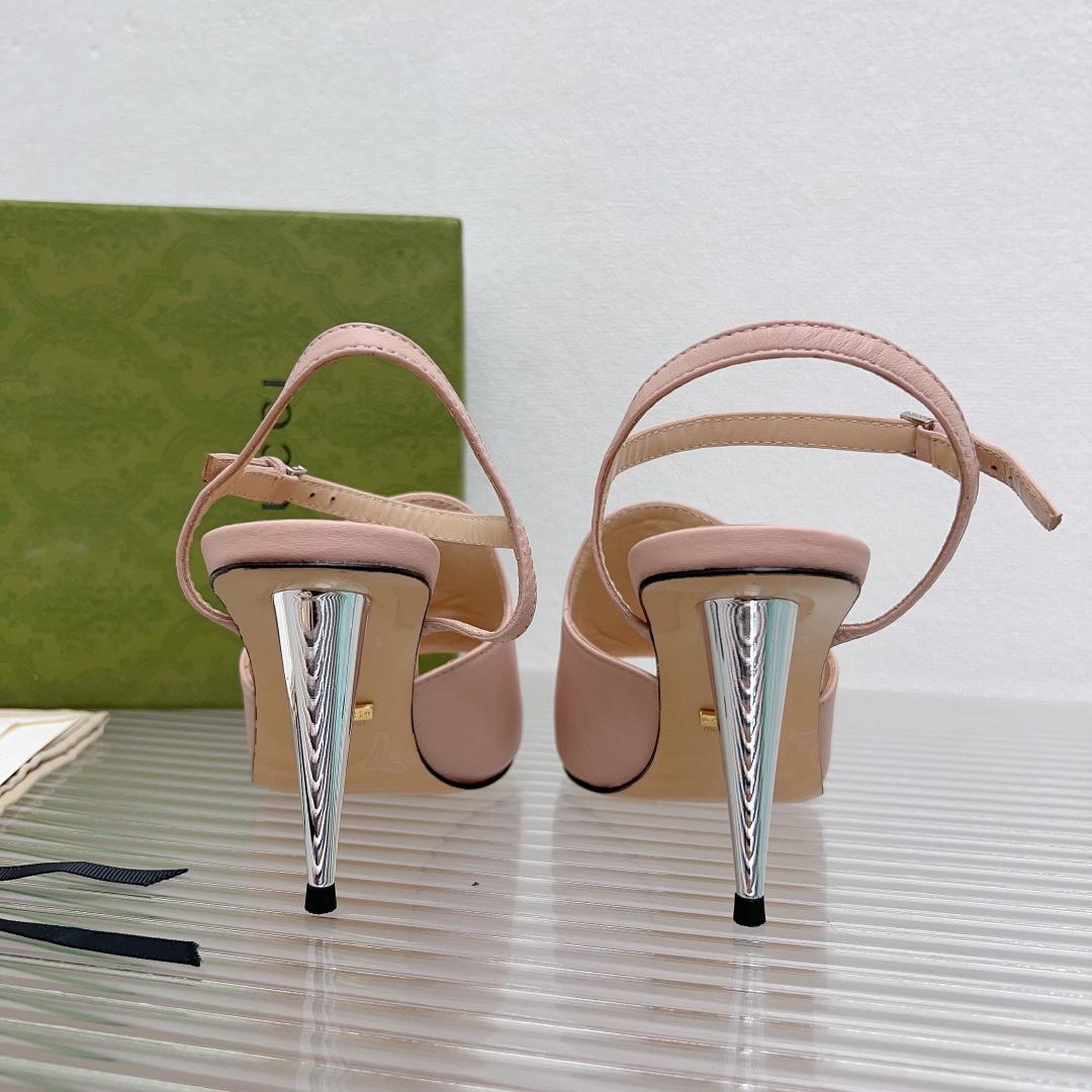 Gucci Blondie Heeled Sandal - PerfectKickZ