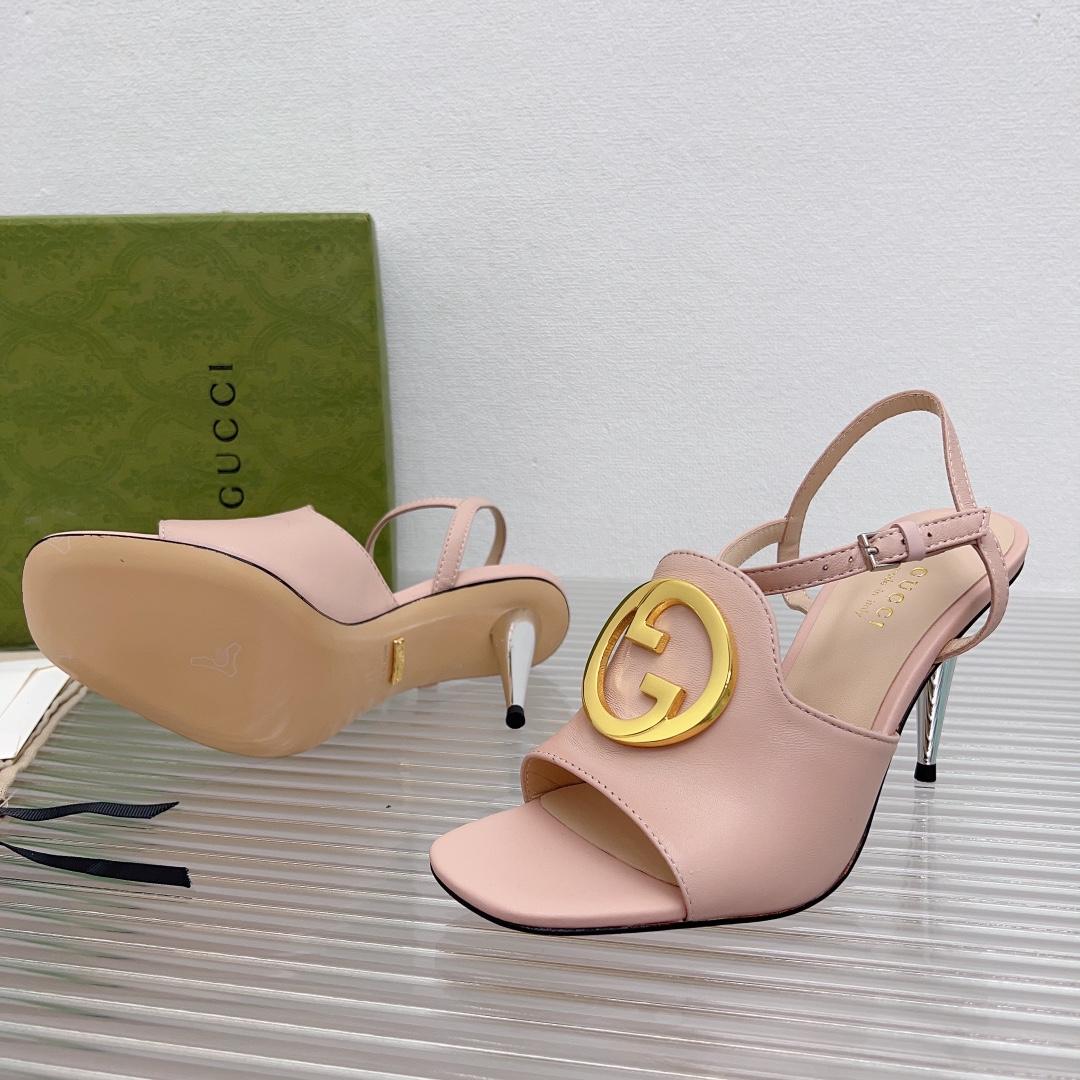 Gucci Blondie Heeled Sandal - PerfectKickZ