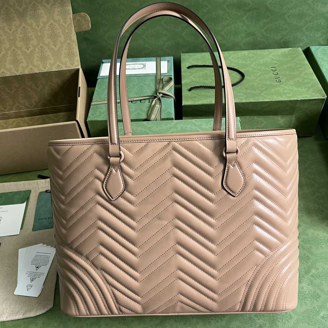 Gucci GG Marmont Large Tote Bag(38.5-29-14cm) - PerfectKickZ