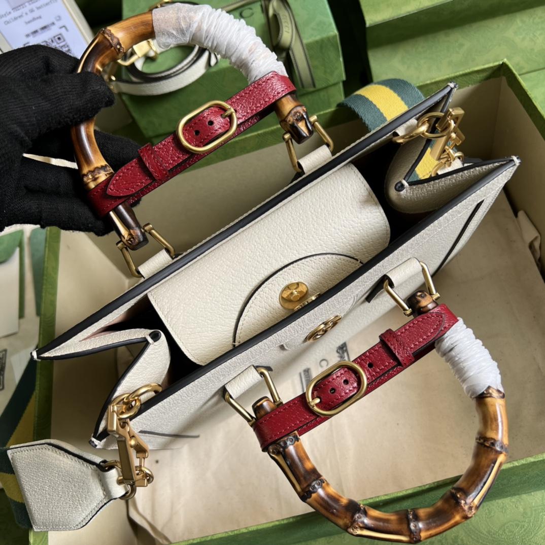 Gucci Diana Small Tote Bag(27-24-11cm) - PerfectKickZ