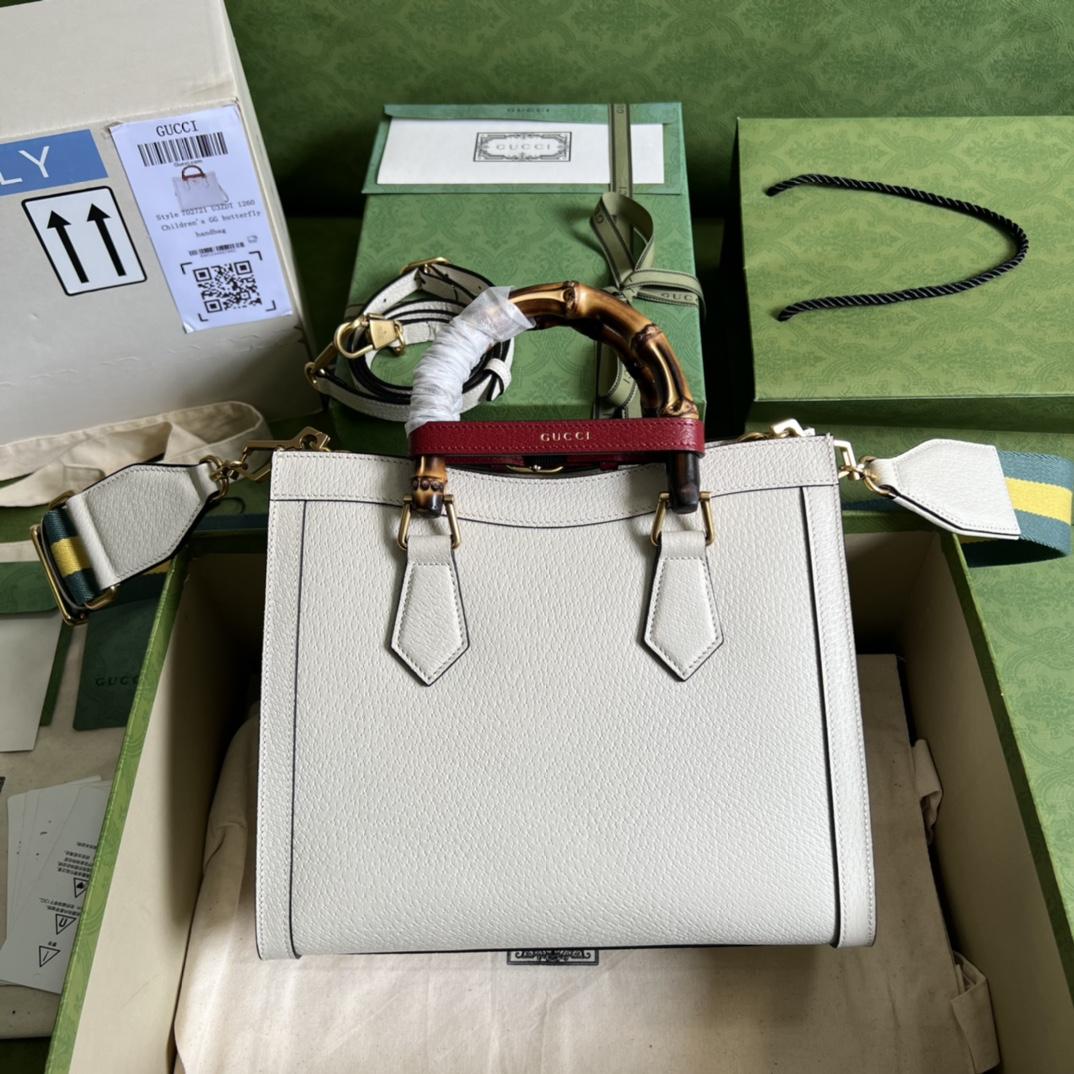 Gucci Diana Small Tote Bag(27-24-11cm) - PerfectKickZ
