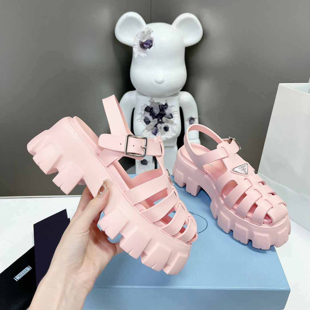 Prada Foam Rubber Sandals - PerfectKickZ