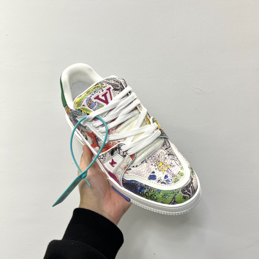Louis Vuitton LV Trainer Sneaker     - PerfectKickZ
