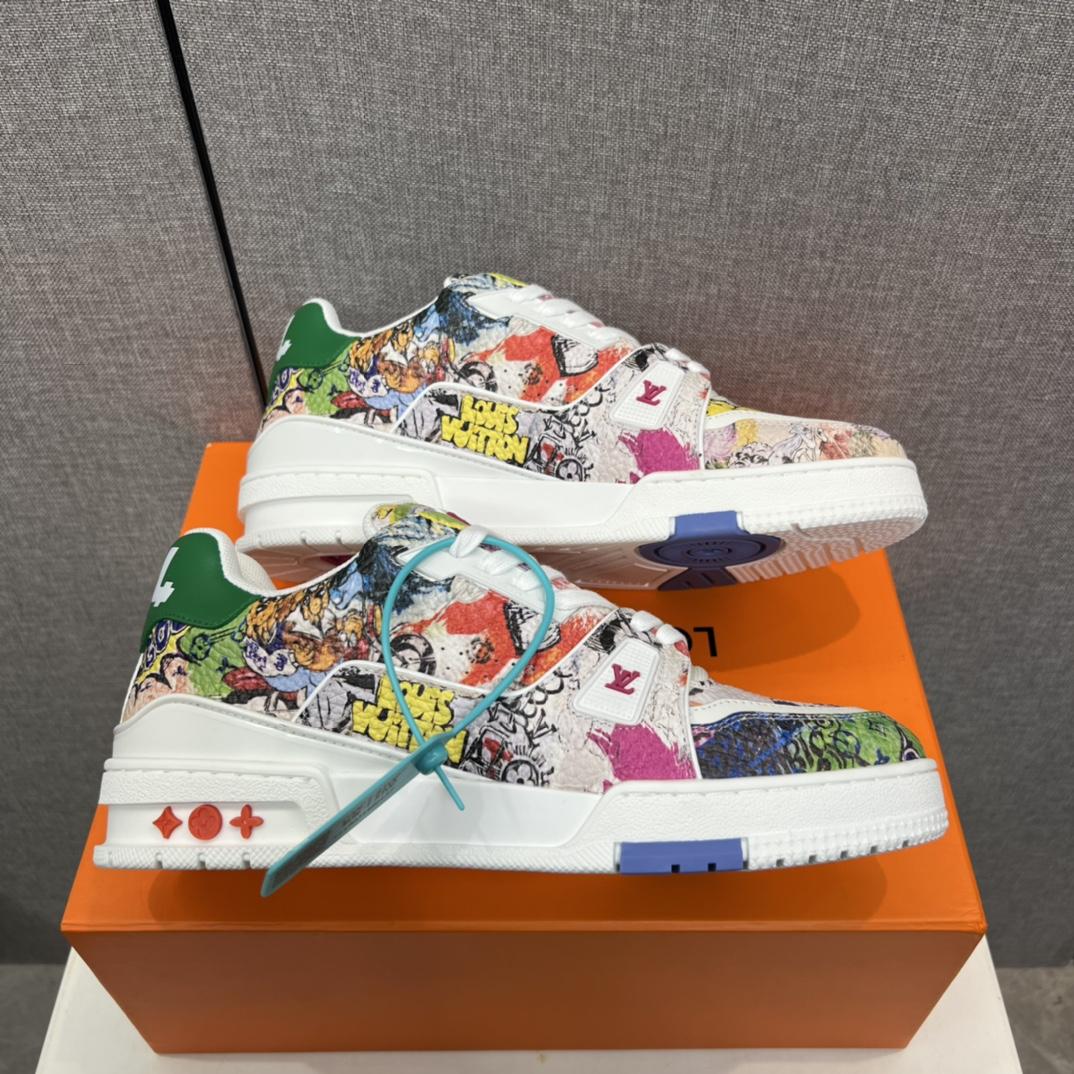Louis Vuitton LV Trainer Sneaker     - PerfectKickZ