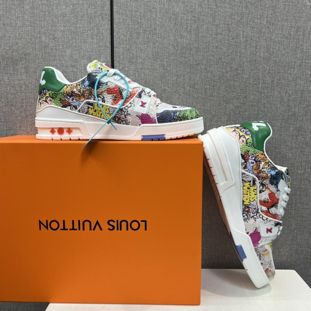 Louis Vuitton LV Trainer Sneaker     - PerfectKickZ