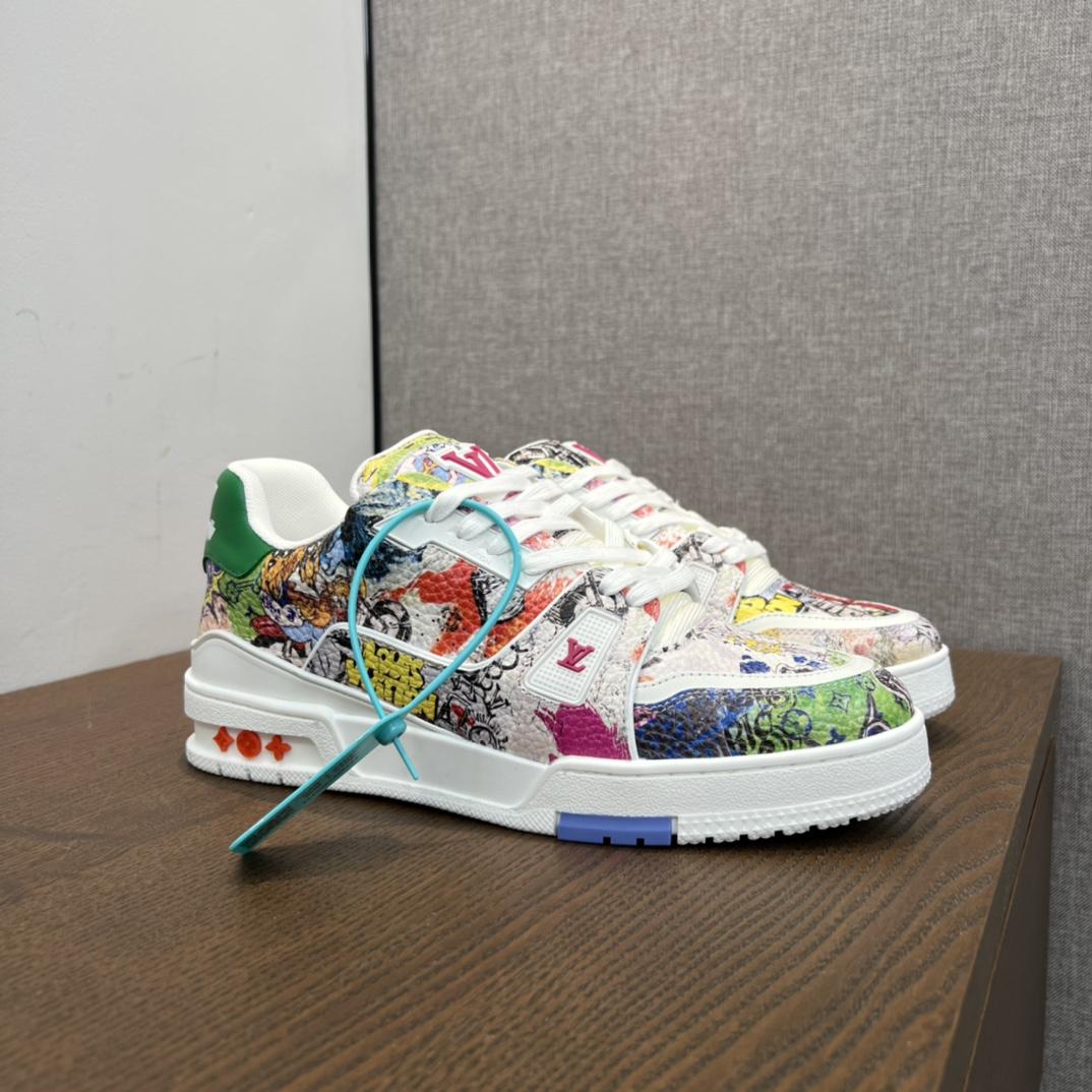 Louis Vuitton LV Trainer Sneaker     - PerfectKickZ