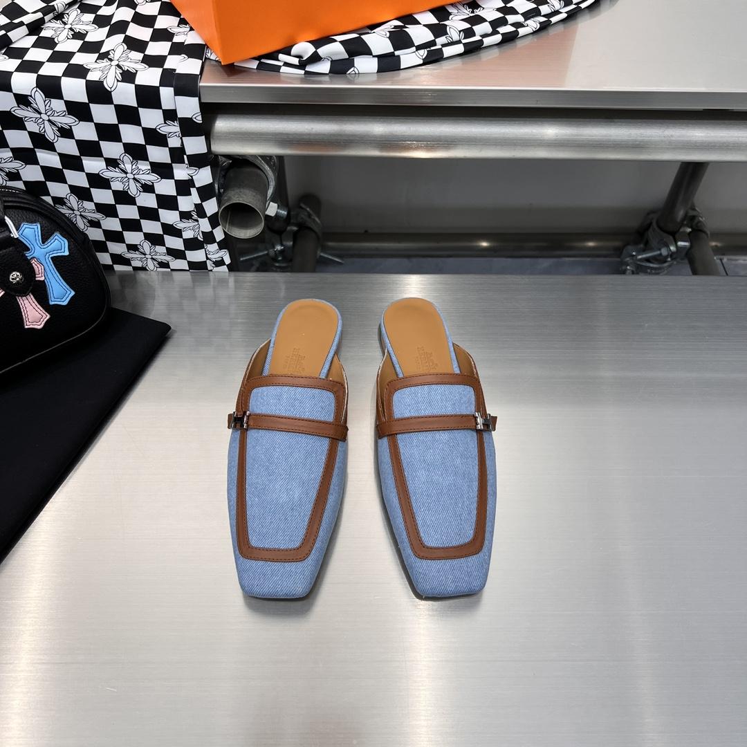 Hermes Groupie Mule - 