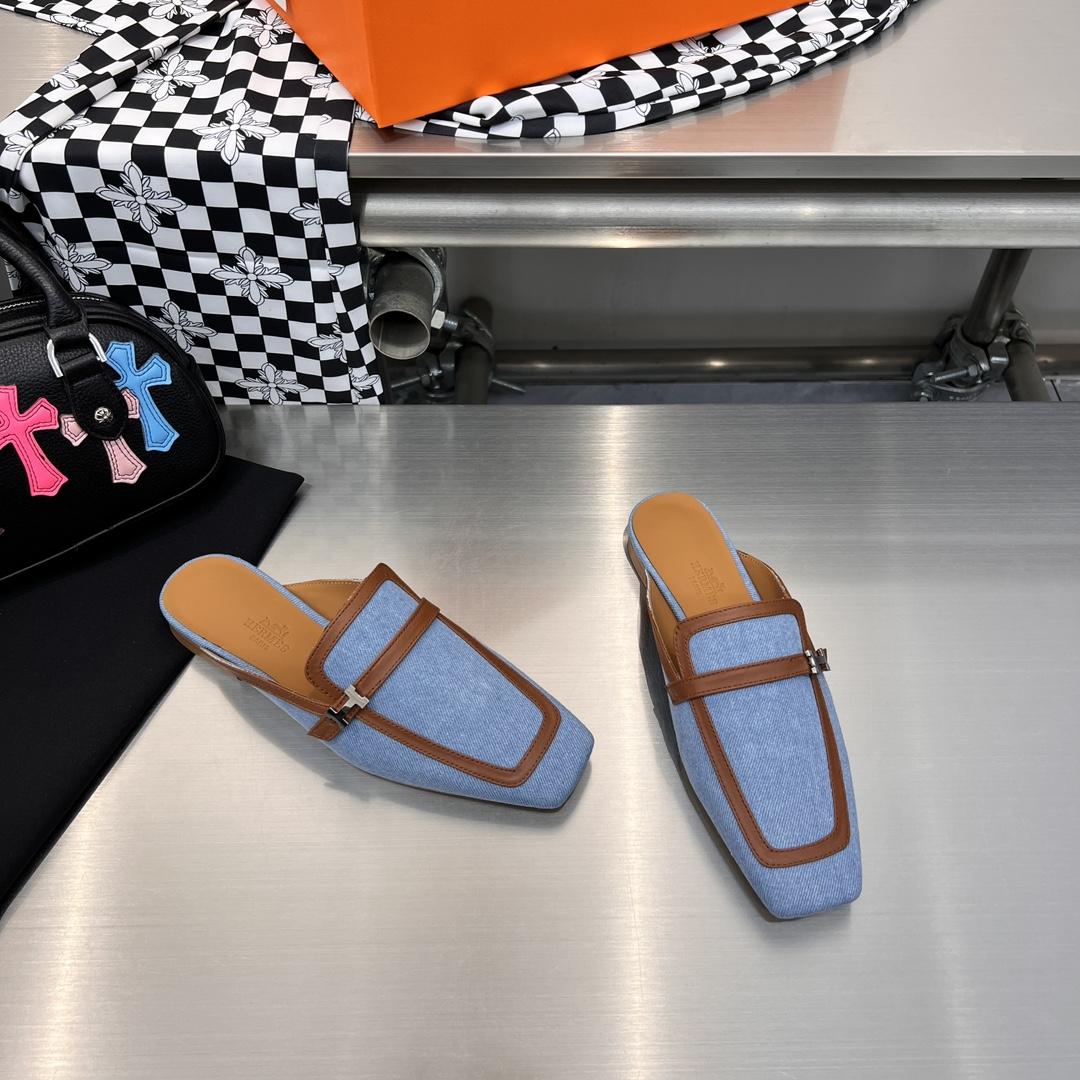 Hermes Groupie Mule - 