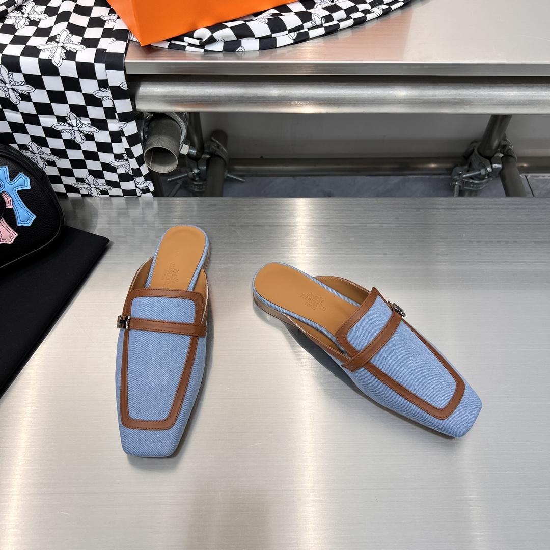 Hermes Groupie Mule - 