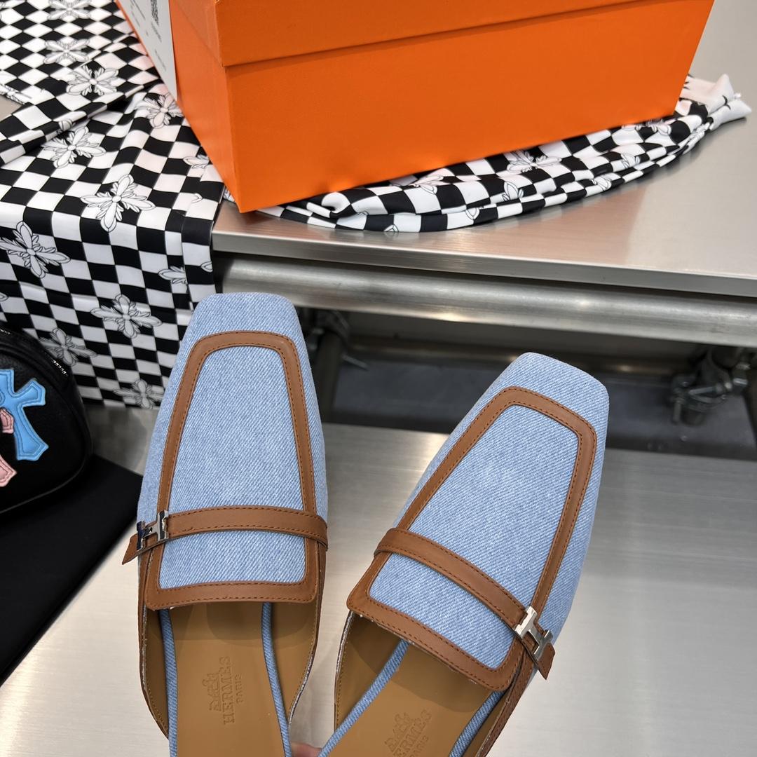 Hermes Groupie Mule - 