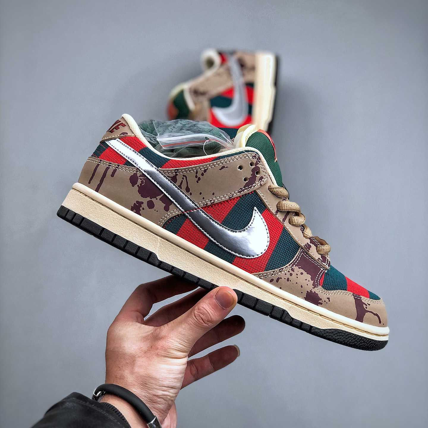 Nike Dunk SB Low Freddy Krueger Sneakers     313170-202 - PerfectKickZ
