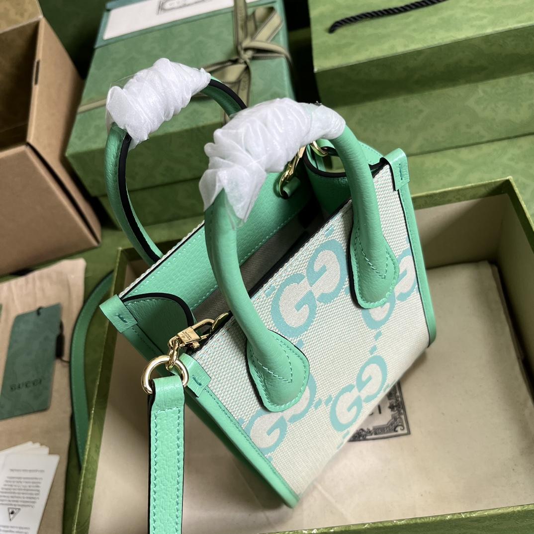 Gucci Jumbo GG Mini Tote Bag - PerfectKickZ