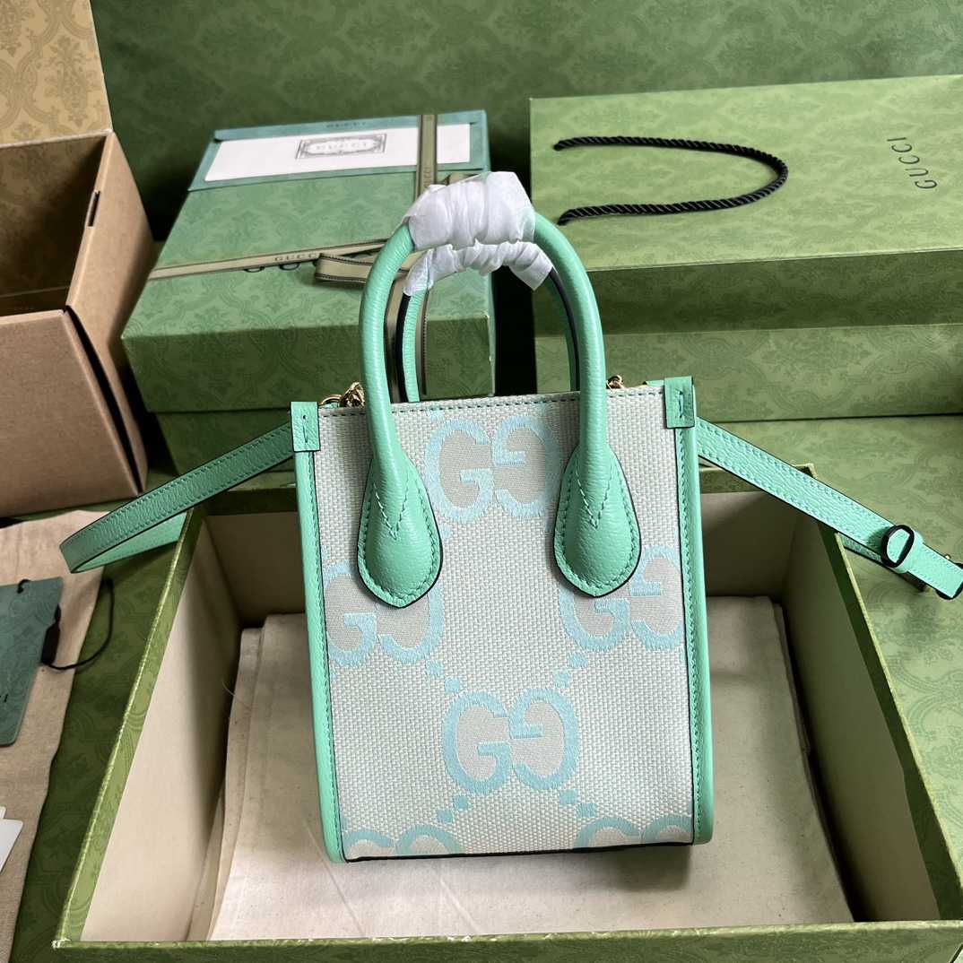 Gucci Jumbo GG Mini Tote Bag - PerfectKickZ