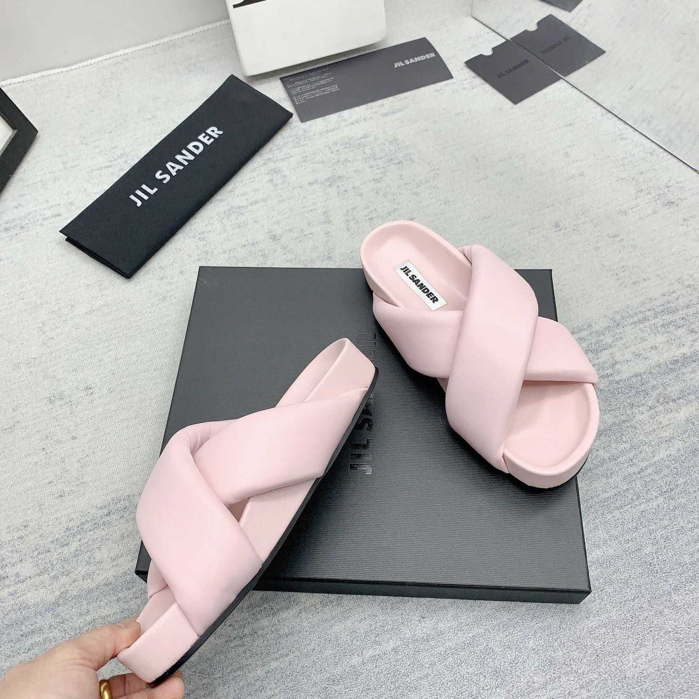JIl Sander Padded Slides - PerfectKickZ