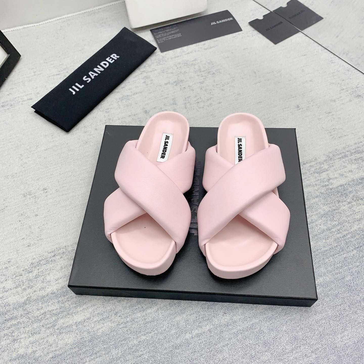 JIl Sander Padded Slides - PerfectKickZ
