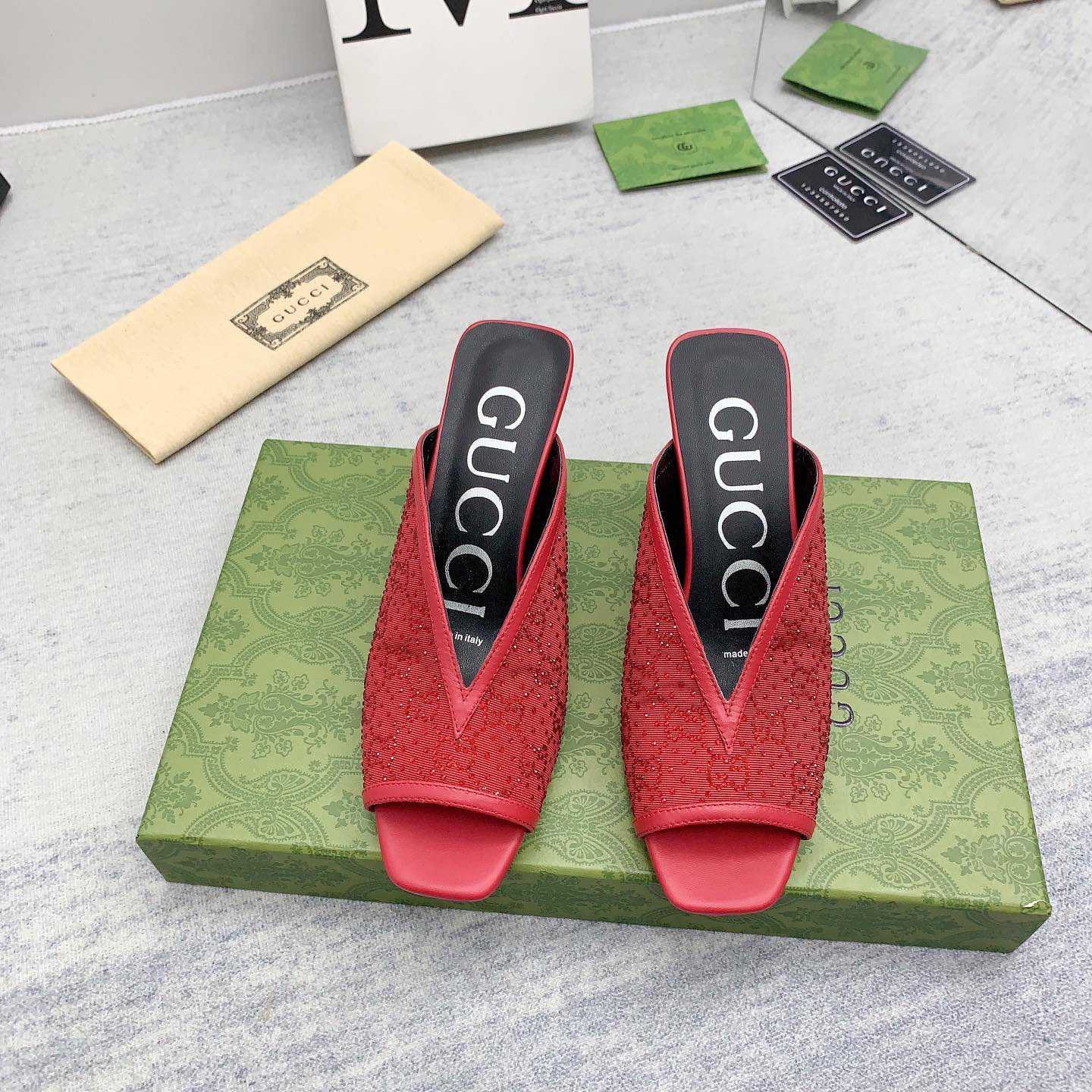 Gucci Women's GG Slide Sandal - PerfectKickZ