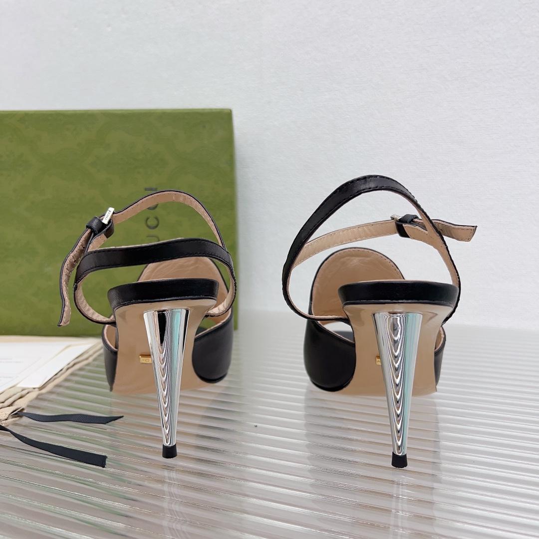 Gucci Blondie Heeled Sandal - PerfectKickZ