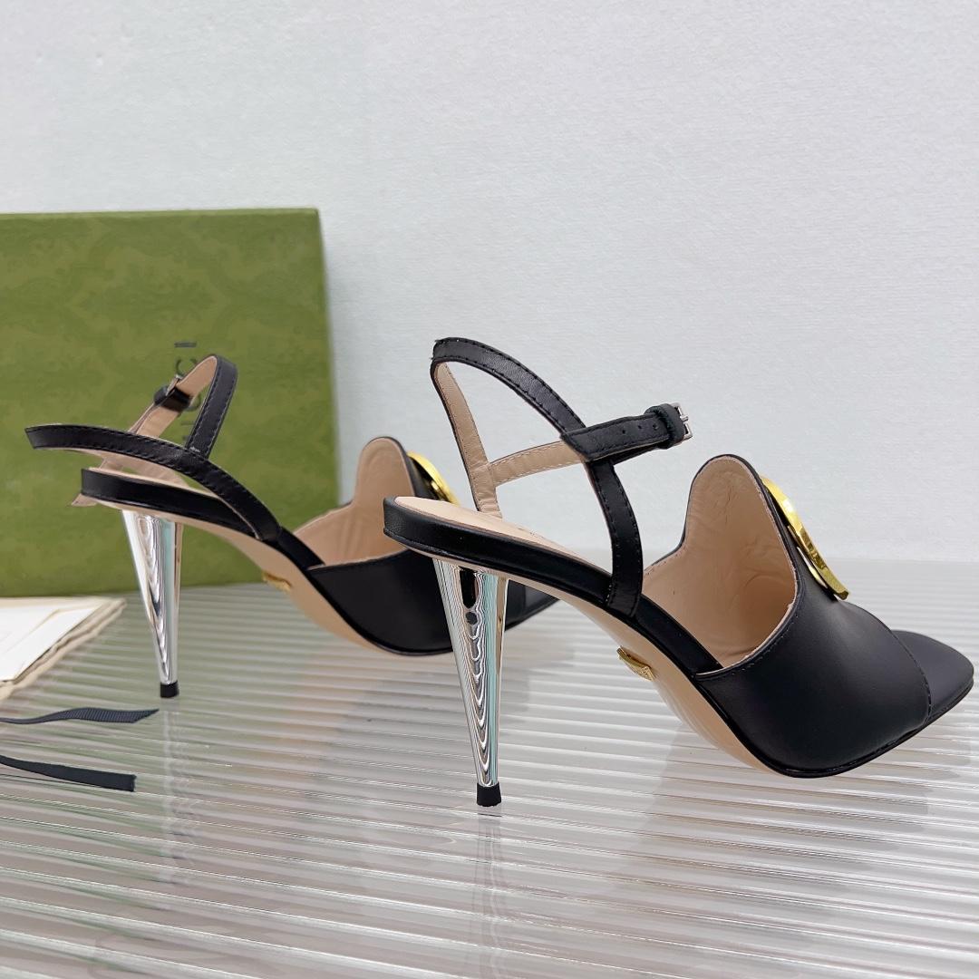 Gucci Blondie Heeled Sandal - PerfectKickZ