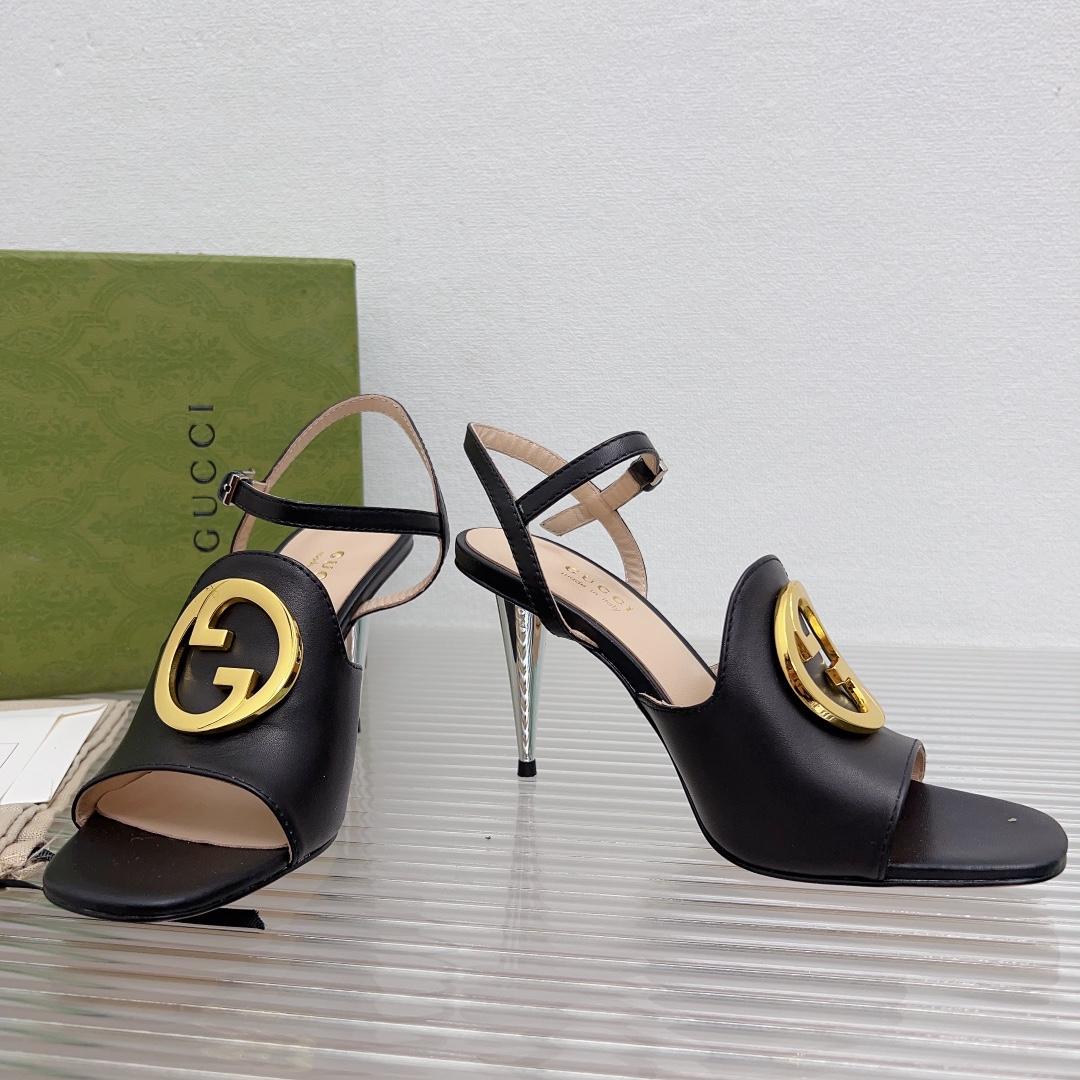 Gucci Blondie Heeled Sandal - PerfectKickZ