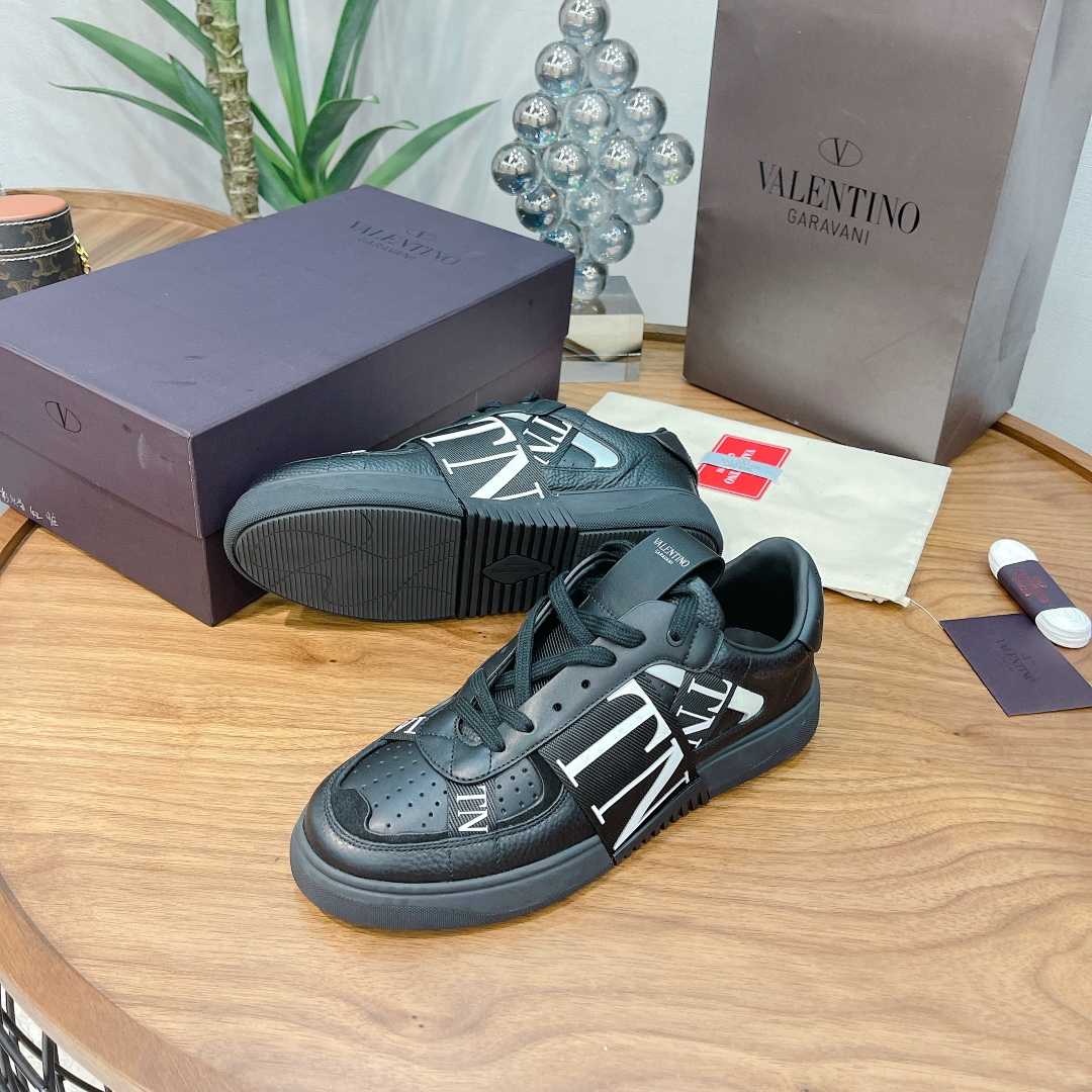 Valenti Low-top Calfskin VL7N Sneaker With Bands - PerfectKickZ