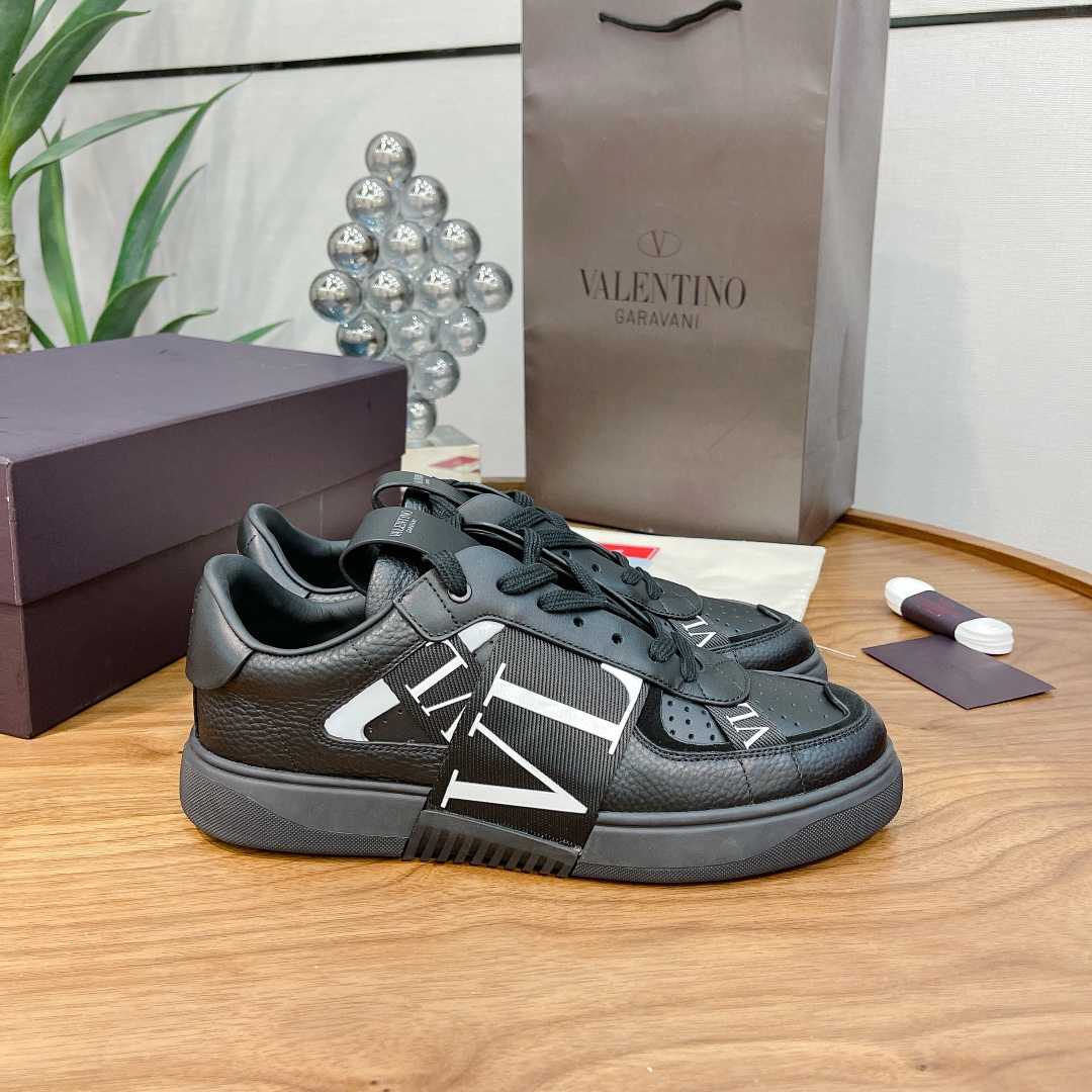 Valenti Low-top Calfskin VL7N Sneaker With Bands - PerfectKickZ