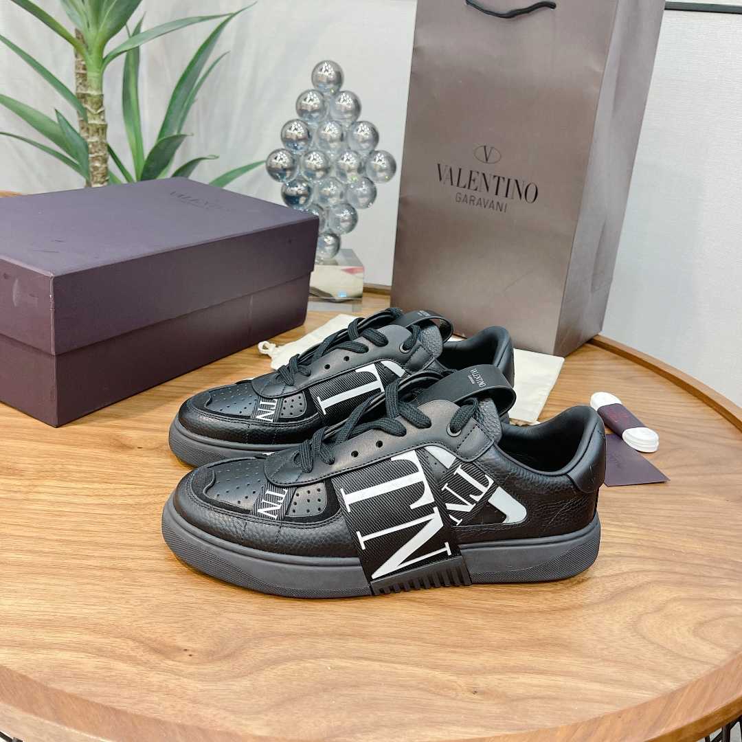 Valenti Low-top Calfskin VL7N Sneaker With Bands - PerfectKickZ