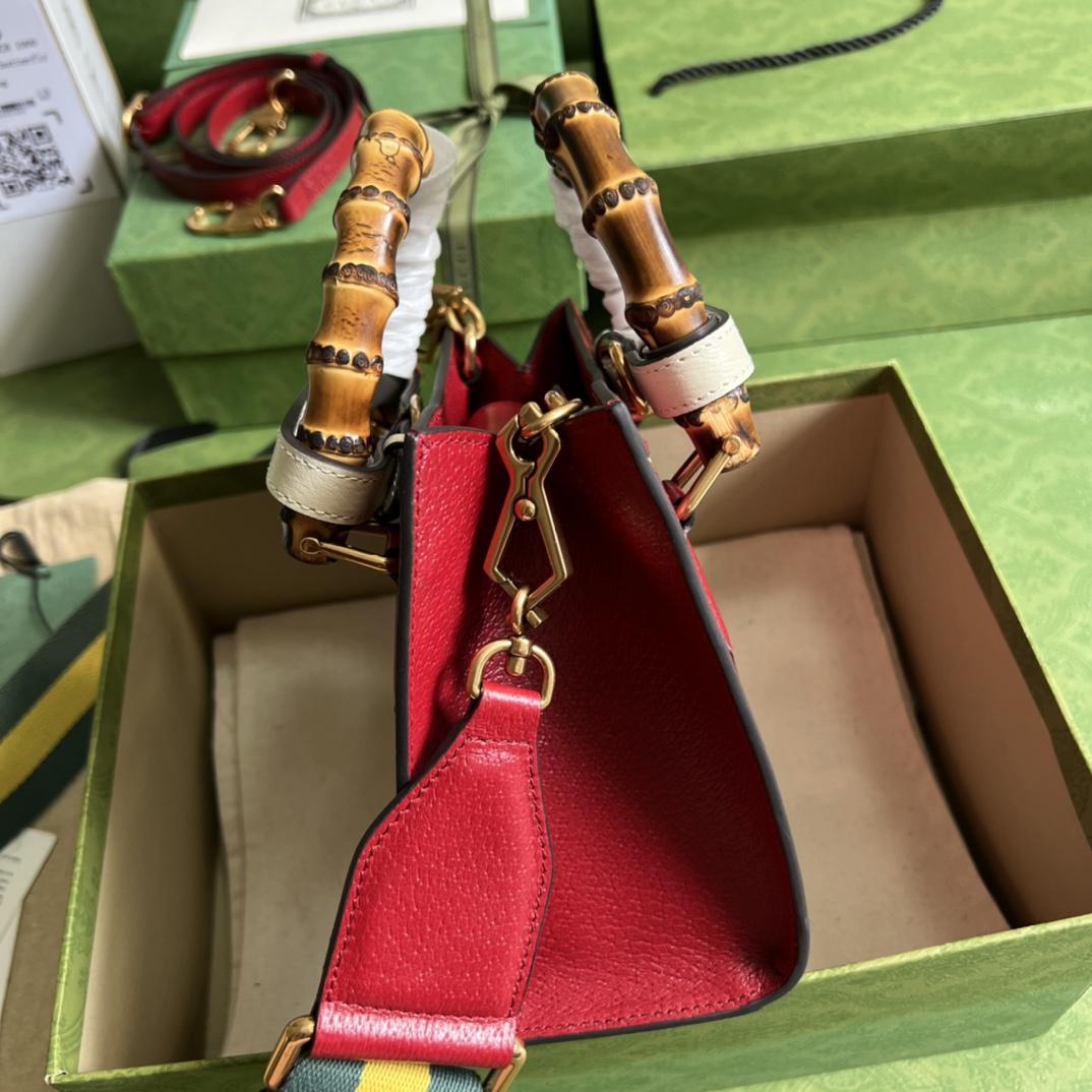 Gucci Diana Mini Tote Bag(20*16*10cm) - PerfectKickZ