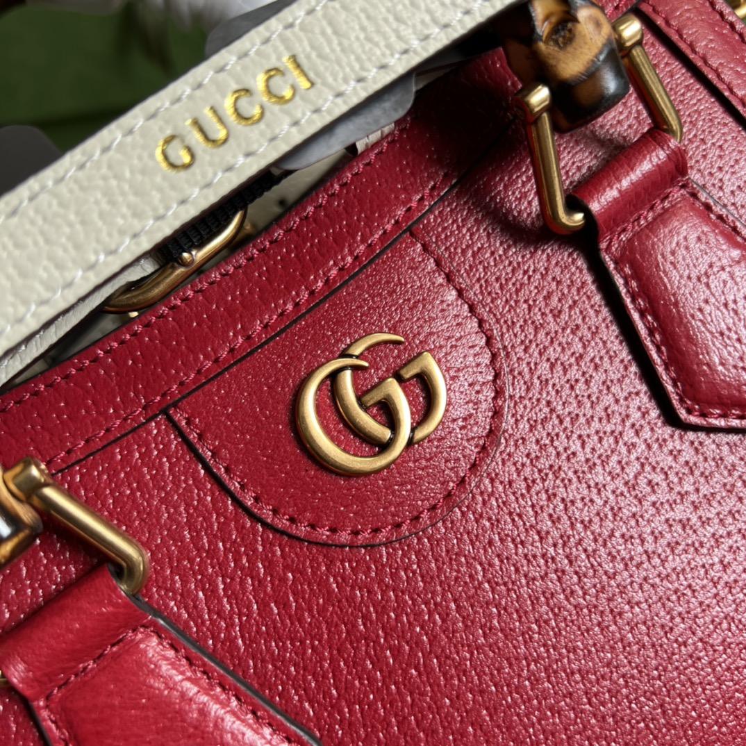 Gucci Diana Mini Tote Bag(20*16*10cm) - PerfectKickZ