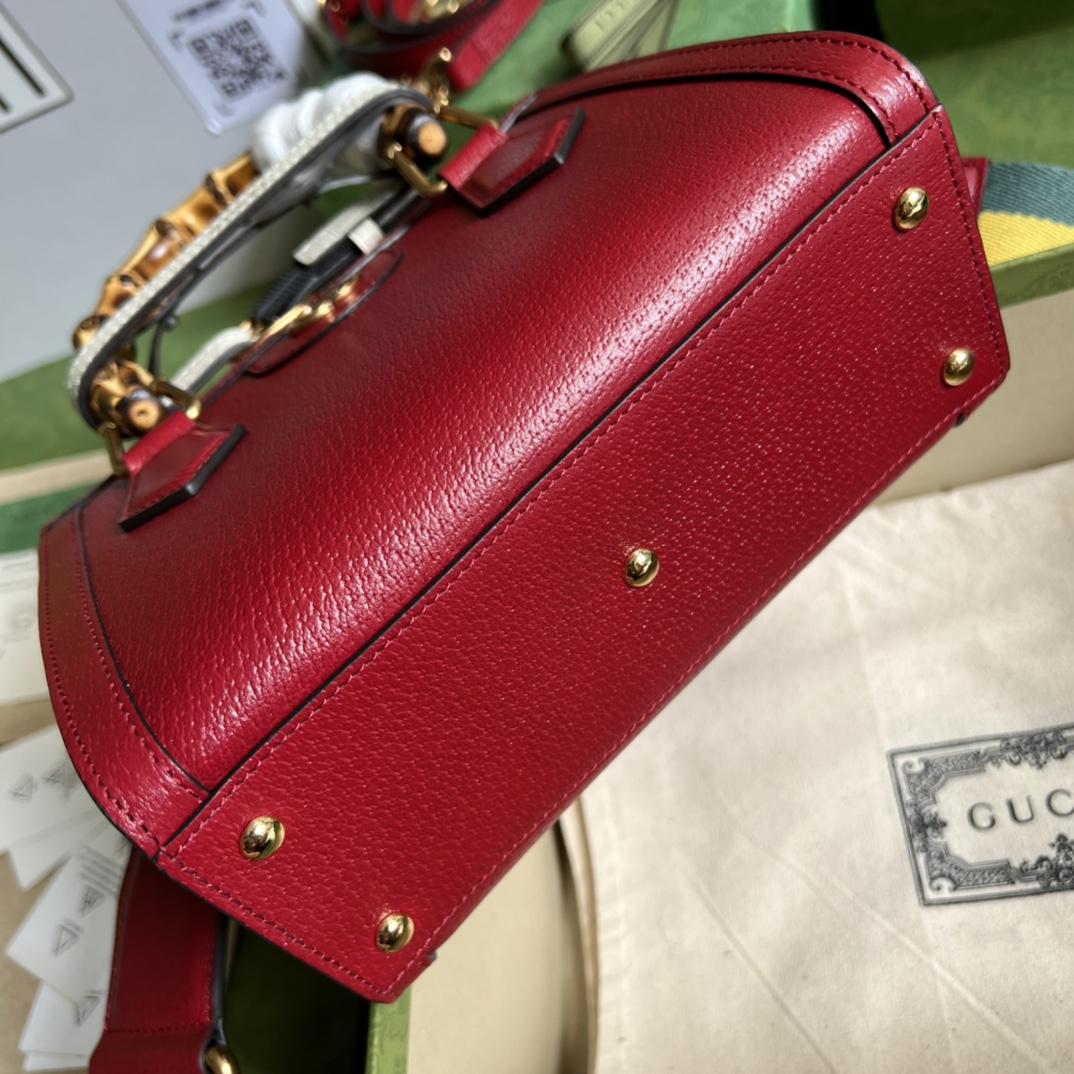 Gucci Diana Mini Tote Bag(20*16*10cm) - PerfectKickZ