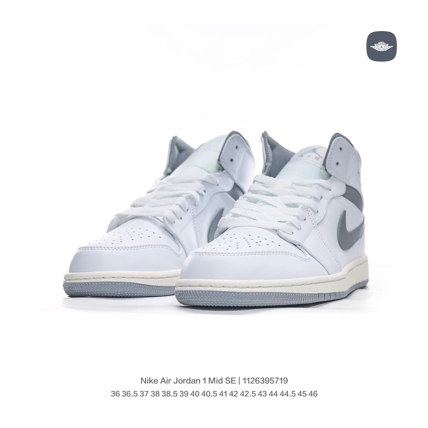 Nike Air Jordan 1 Mid SE Sneakers         554724-135 - PerfectKickZ