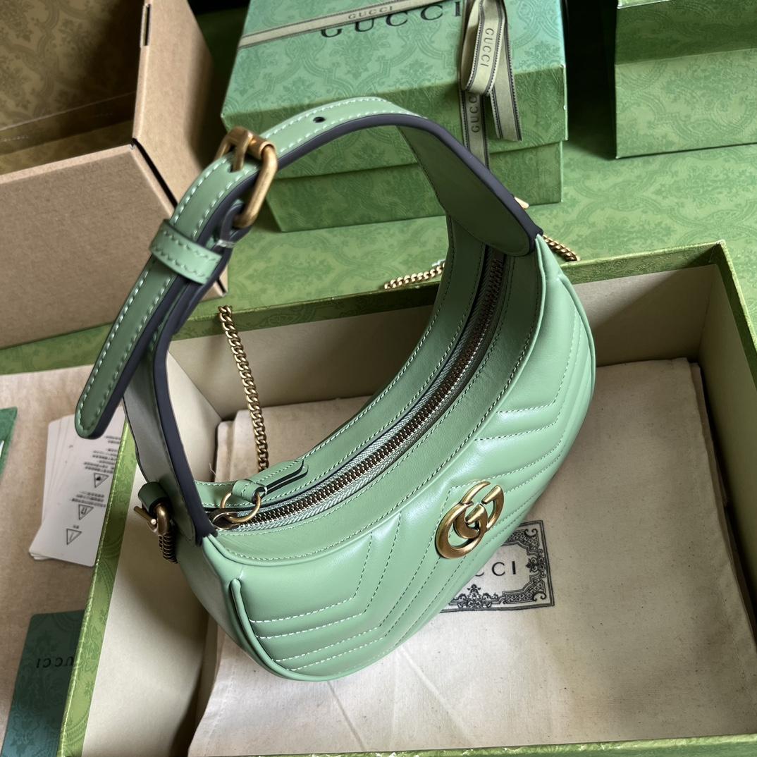 Gucci GG Marmont Matelassé Mini Bag(21.5-11-5cm) - PerfectKickZ