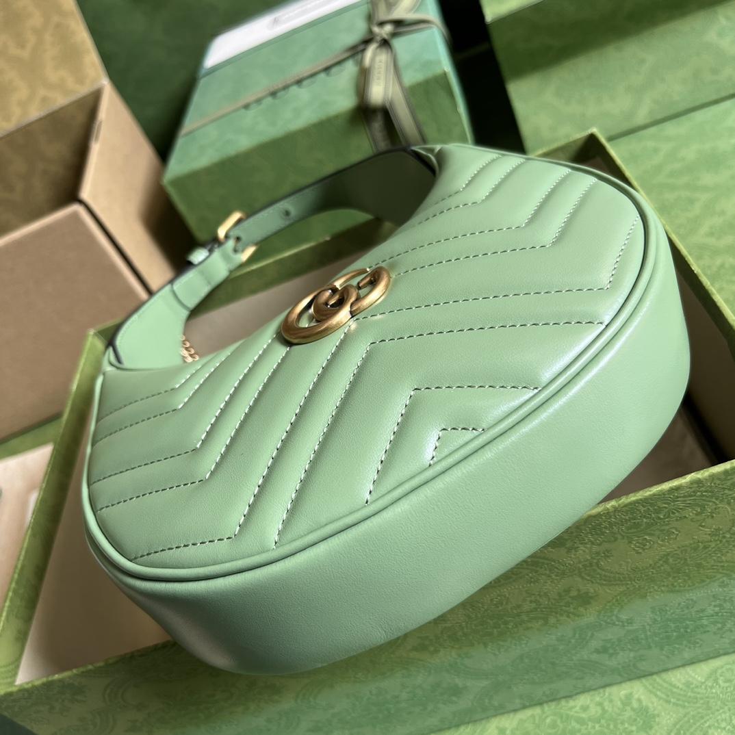 Gucci GG Marmont Matelassé Mini Bag(21.5-11-5cm) - PerfectKickZ