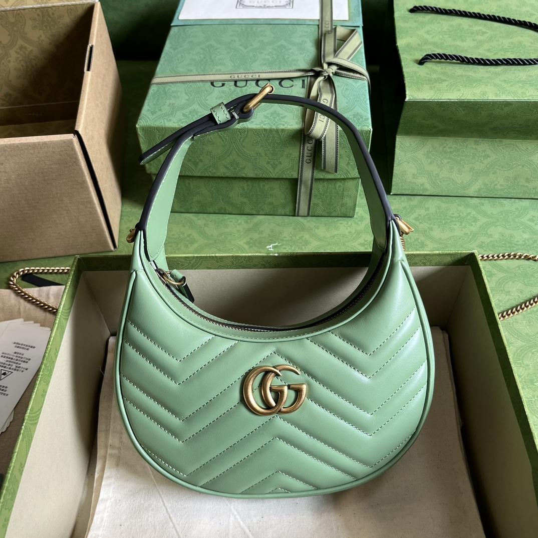 Gucci GG Marmont Matelassé Mini Bag(21.5-11-5cm) - PerfectKickZ