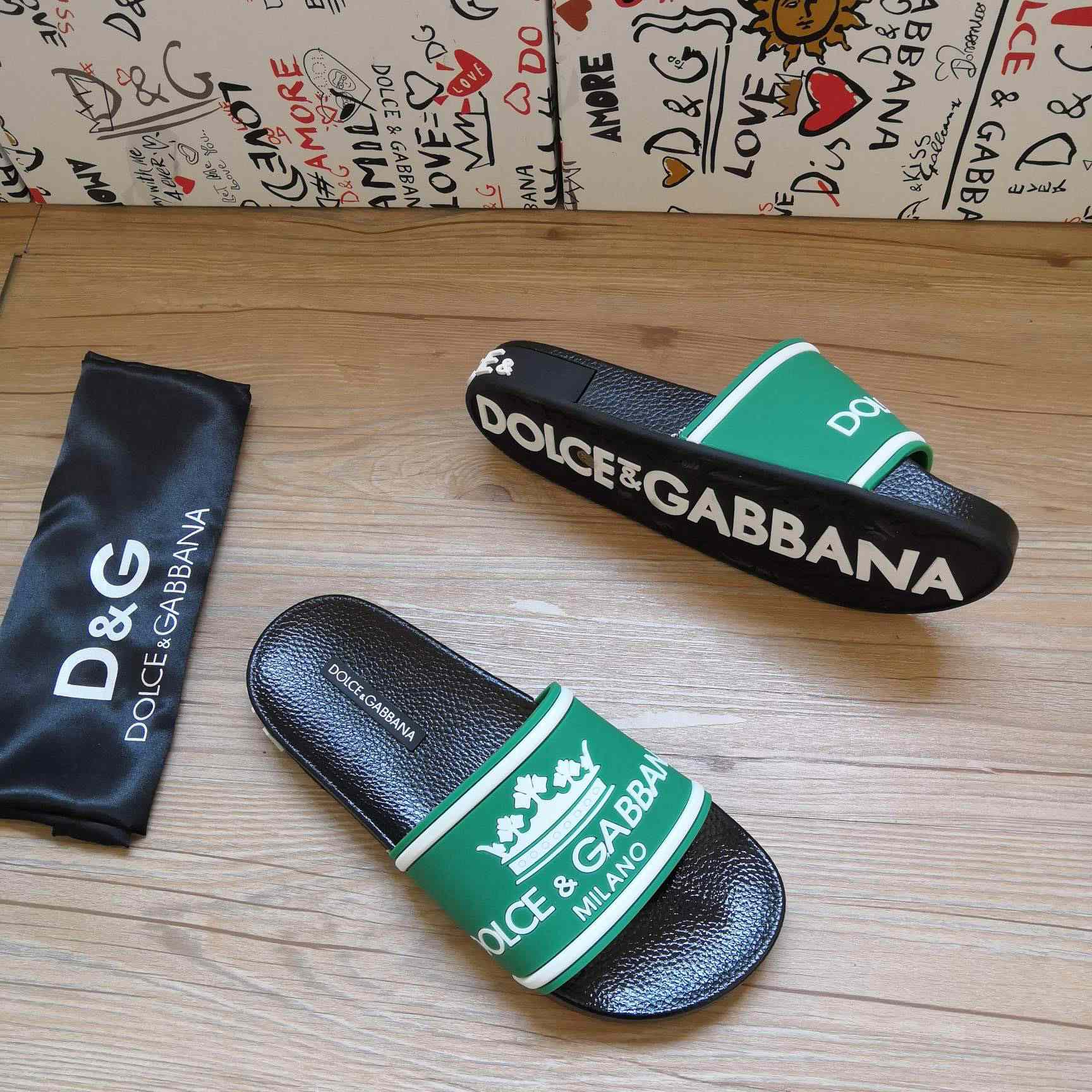 Dolce & Gabbana Logo Slides - PerfectKickZ