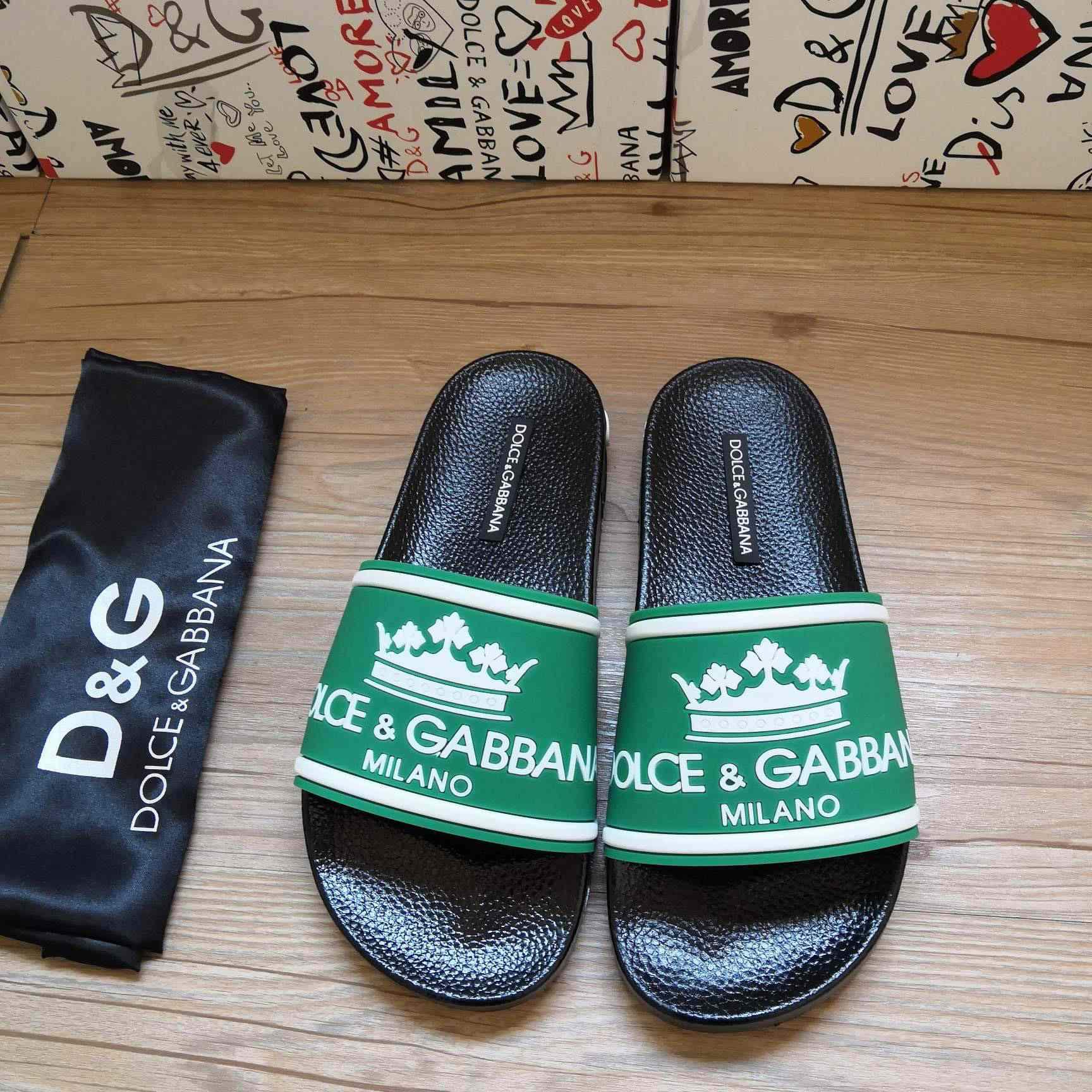 Dolce & Gabbana Logo Slides - PerfectKickZ