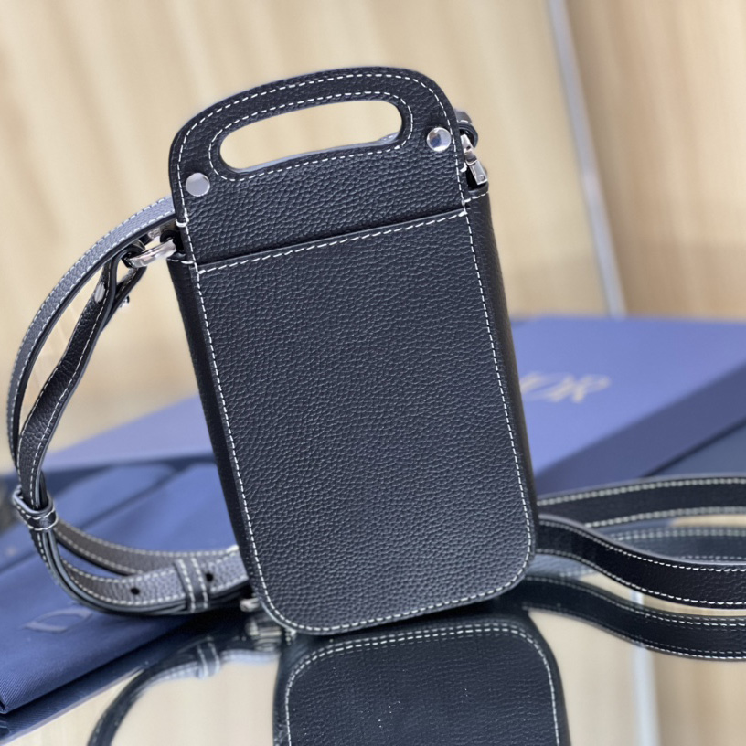 Dior Saddle Vertical Pouch With Strap  - 