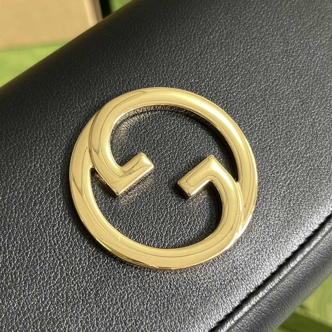 Gucci Blondie Continental Chain Wallet(21x10.5cm) - PerfectKickZ