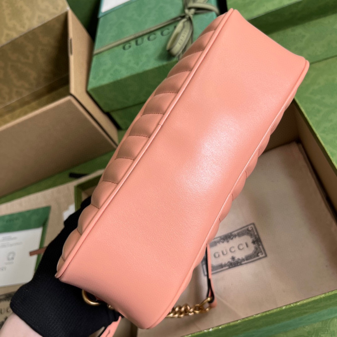 Gucci GG Marmont Shoulder Bag(24*13*7cm) - PerfectKickZ