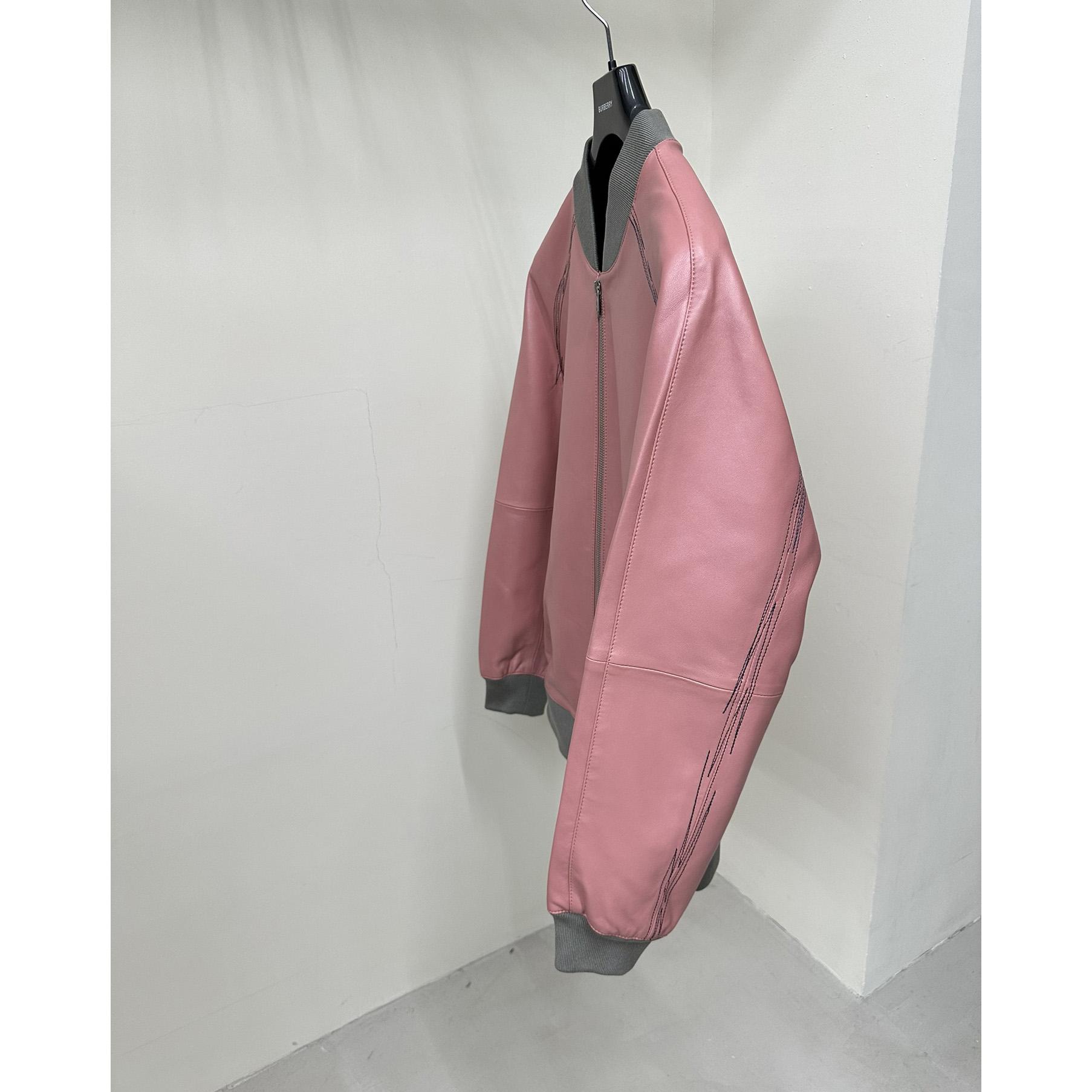 Hermes Jacket In Pink Calfskin - PerfectKickZ