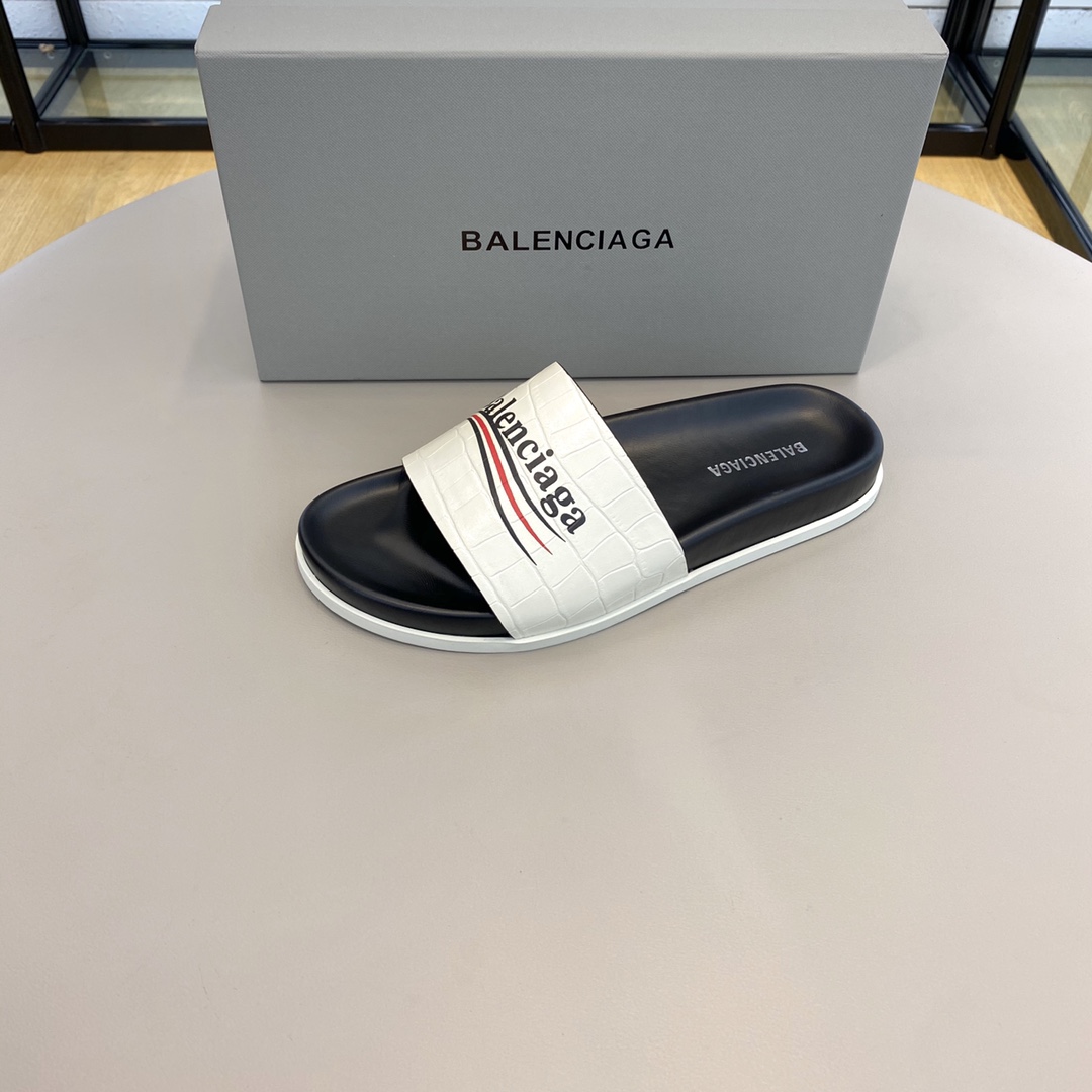 Balenciaga Pool Slide Sandal  - PerfectKickZ