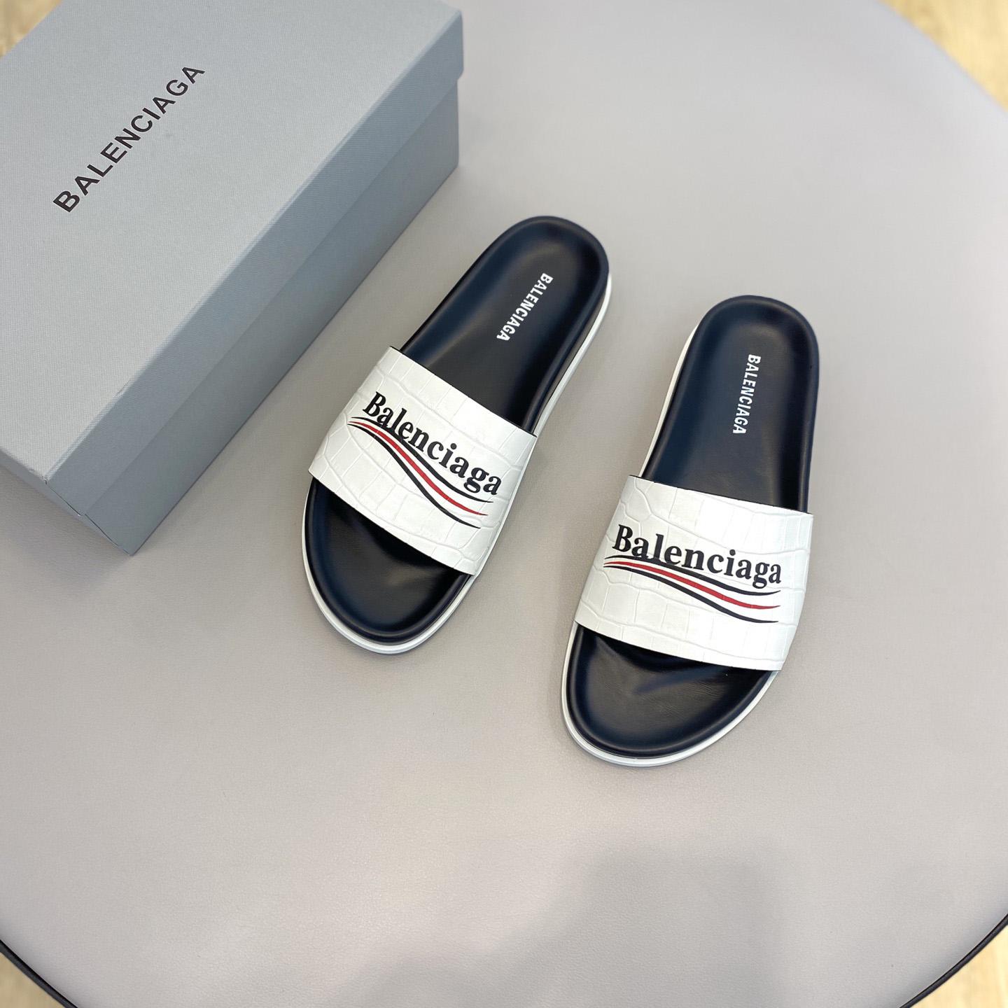 Balenciaga Pool Slide Sandal  - PerfectKickZ